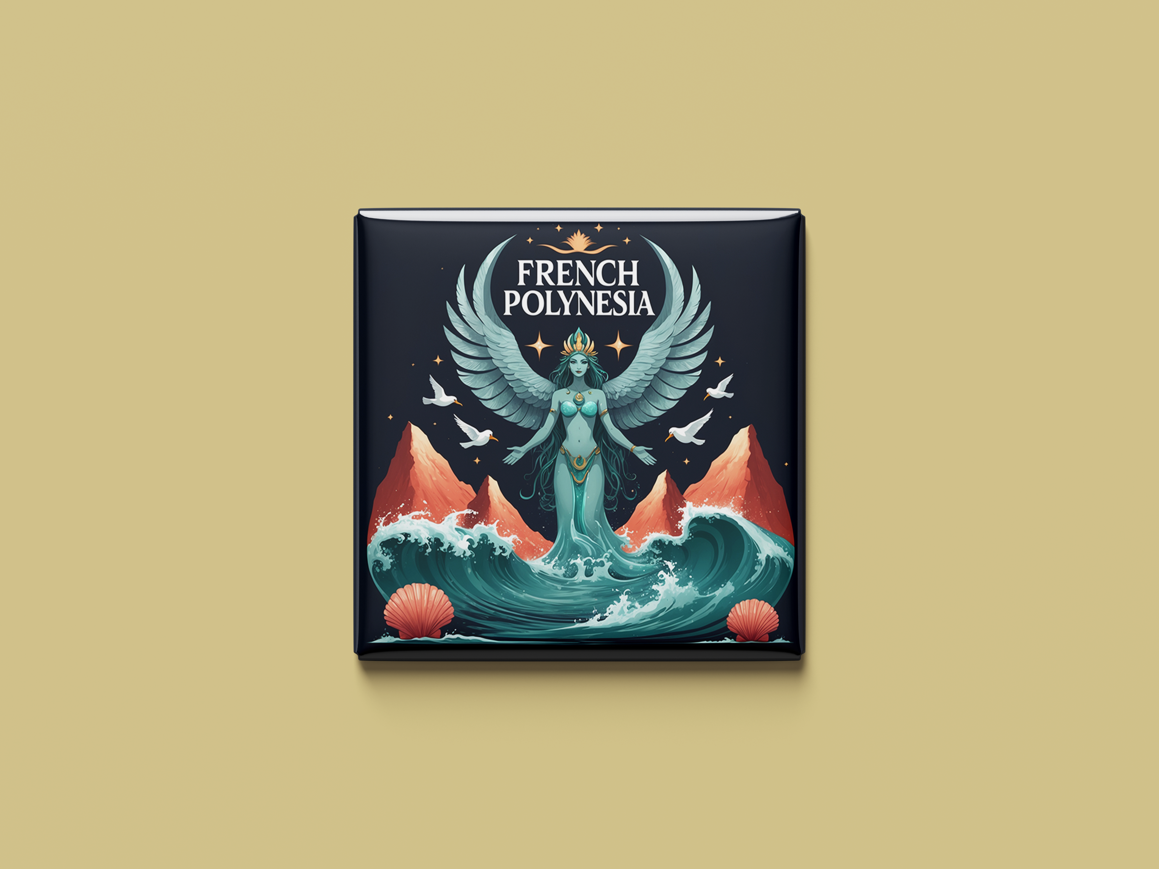 Französisch Polynesien Magnetkollektion