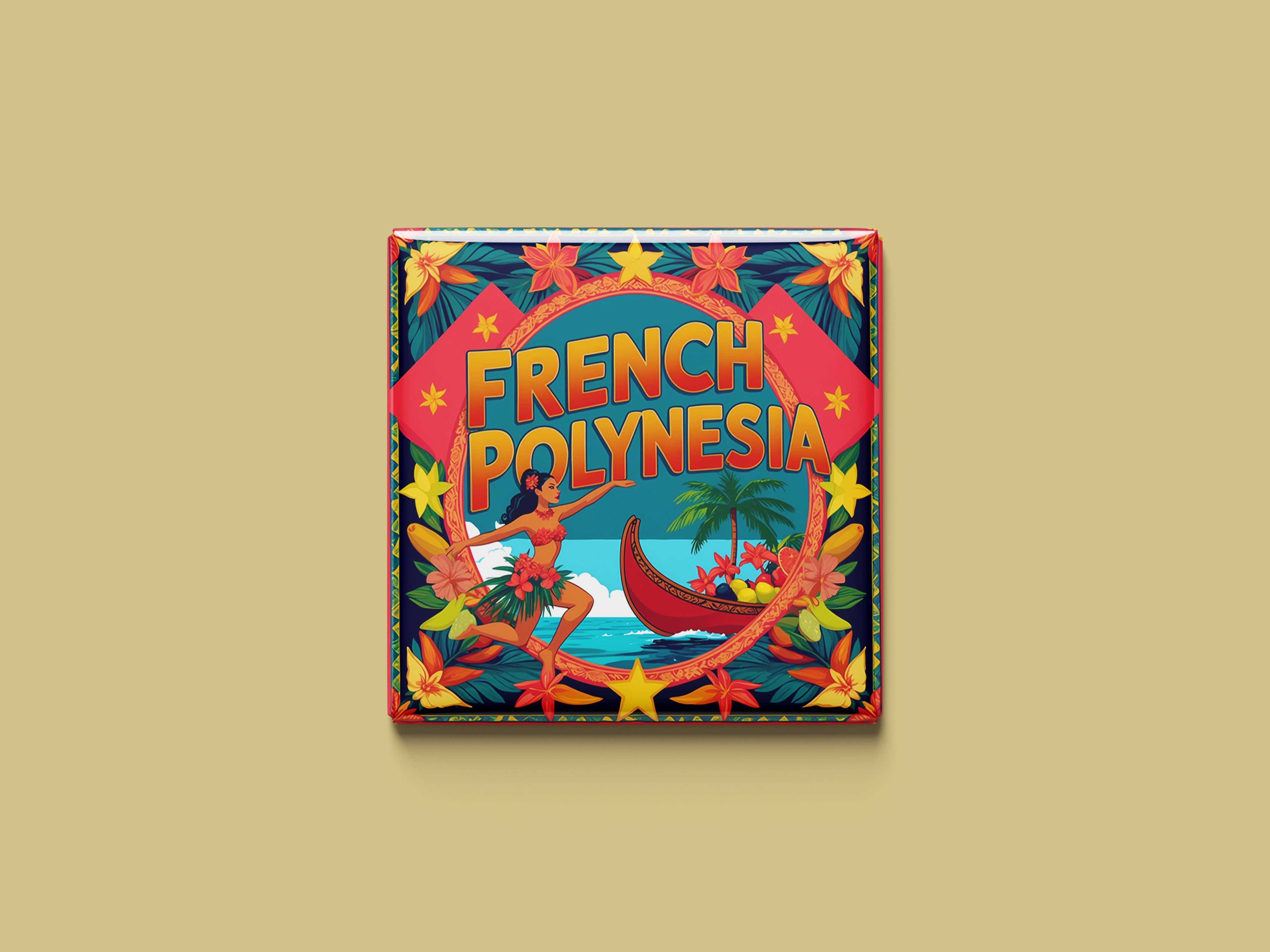French Polynesia Magnet Collection
