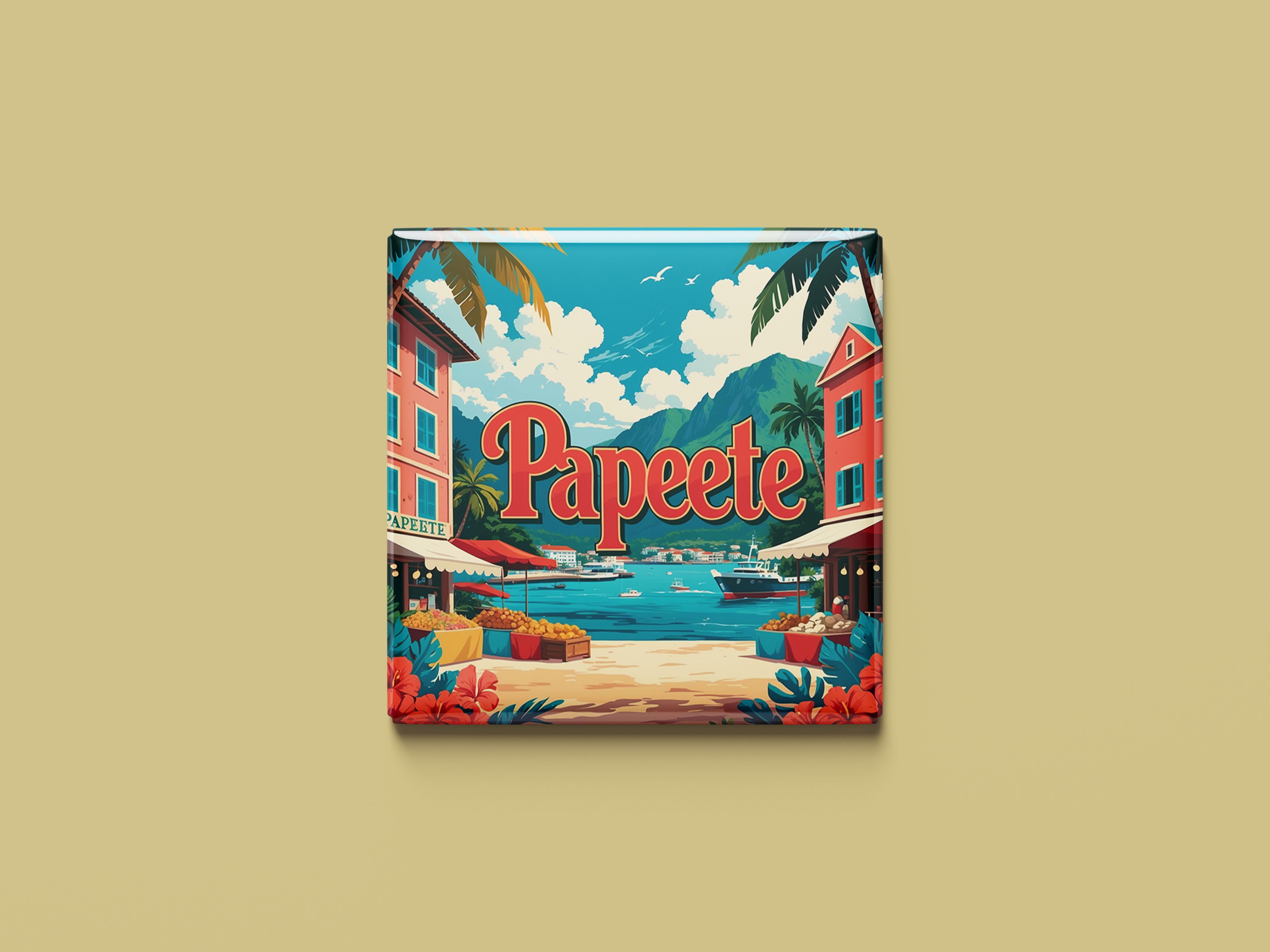 Magnetkollektion Papeete