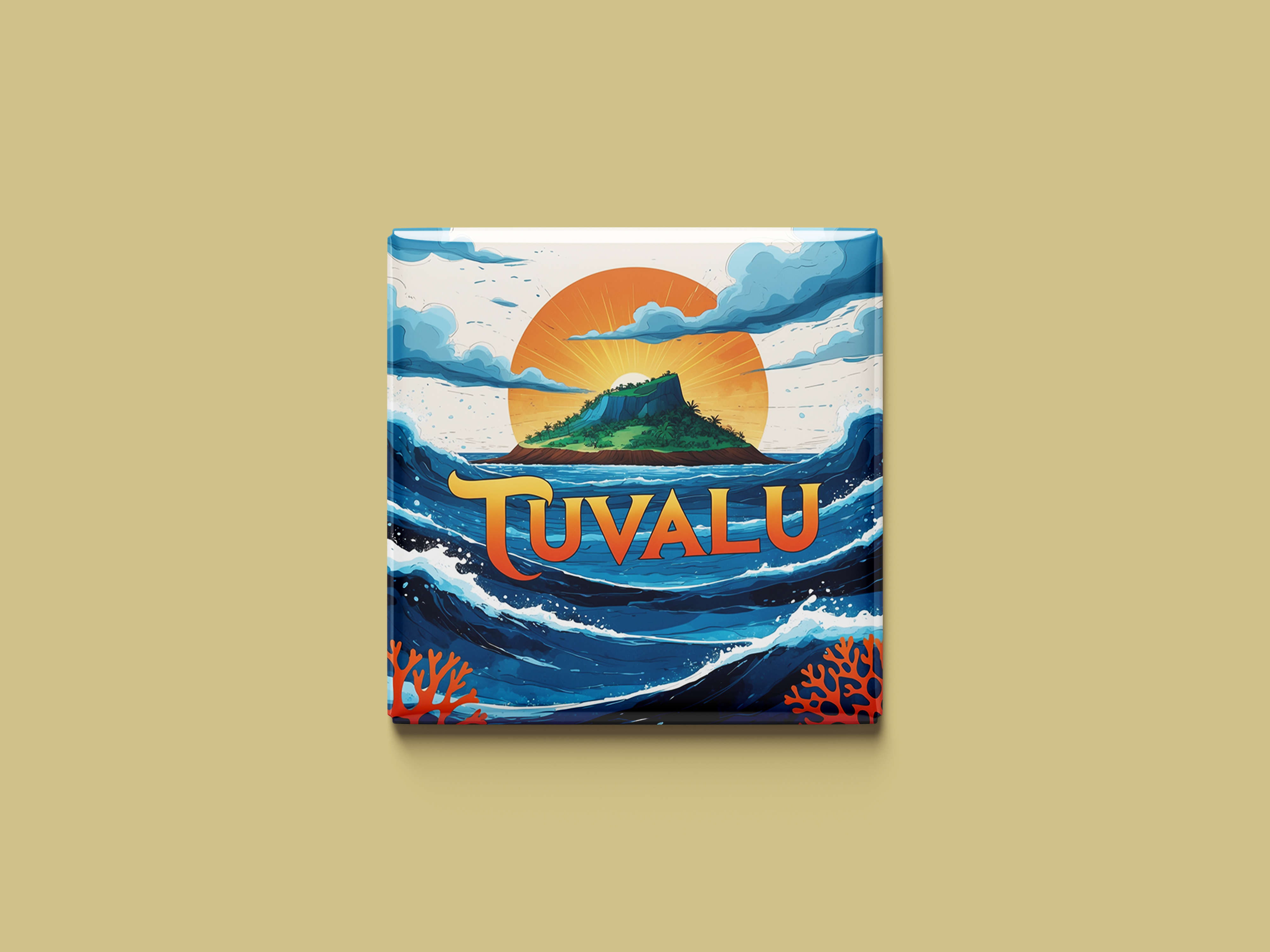 Tuvalu Magnetkollektion