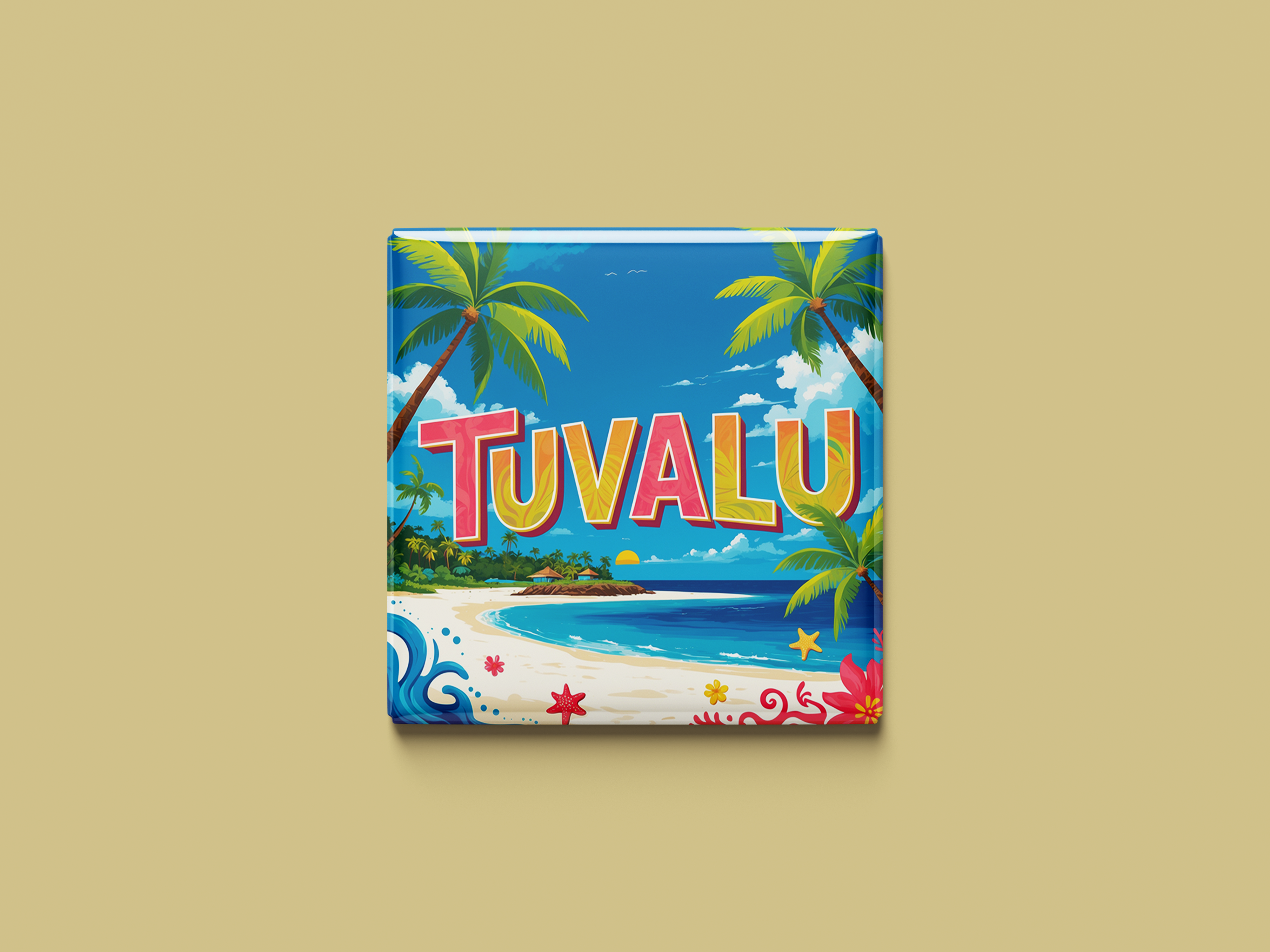 Tuvalu Magnetkollektion