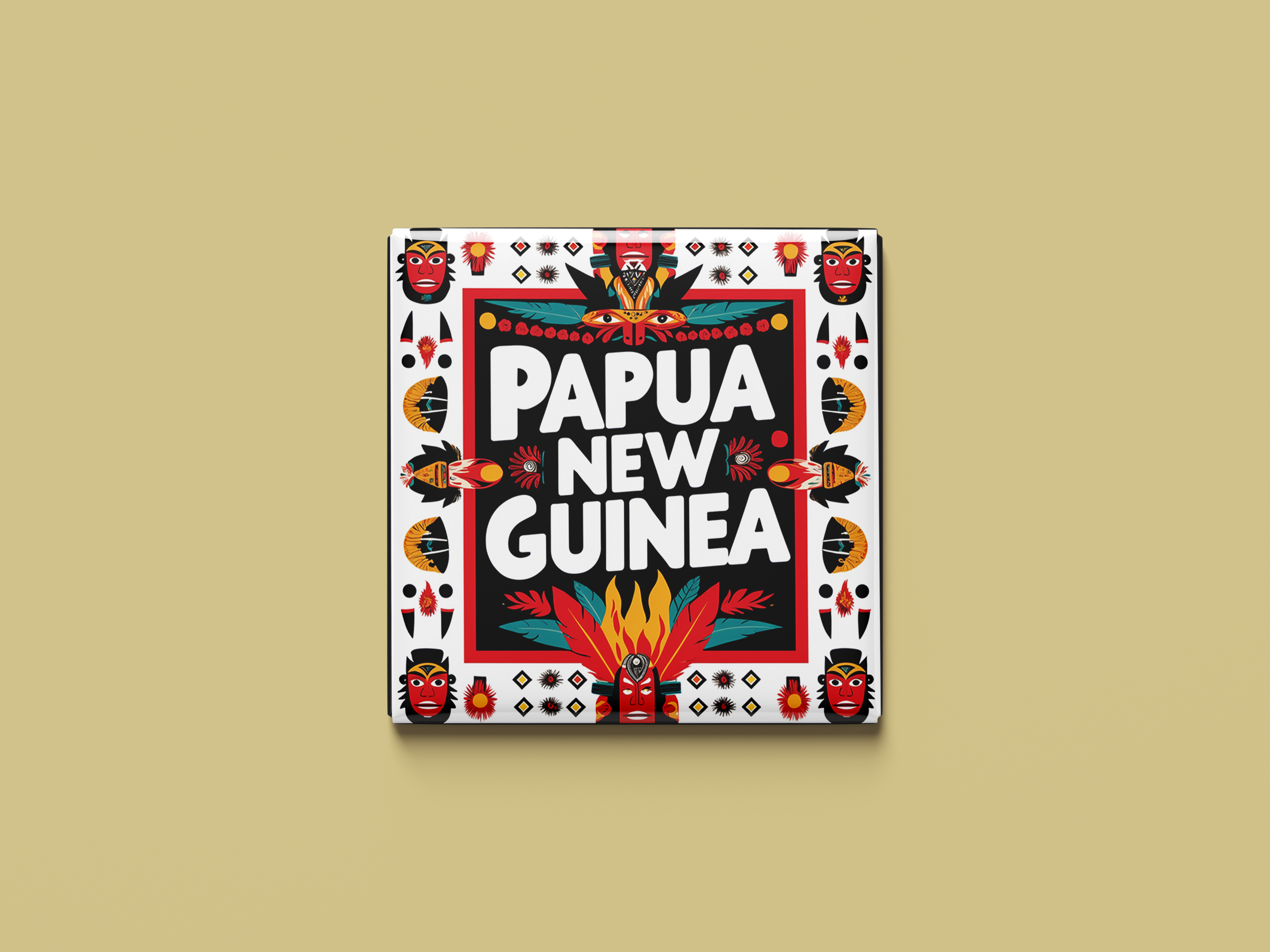 Papua Neuguinea Magnetkollektion