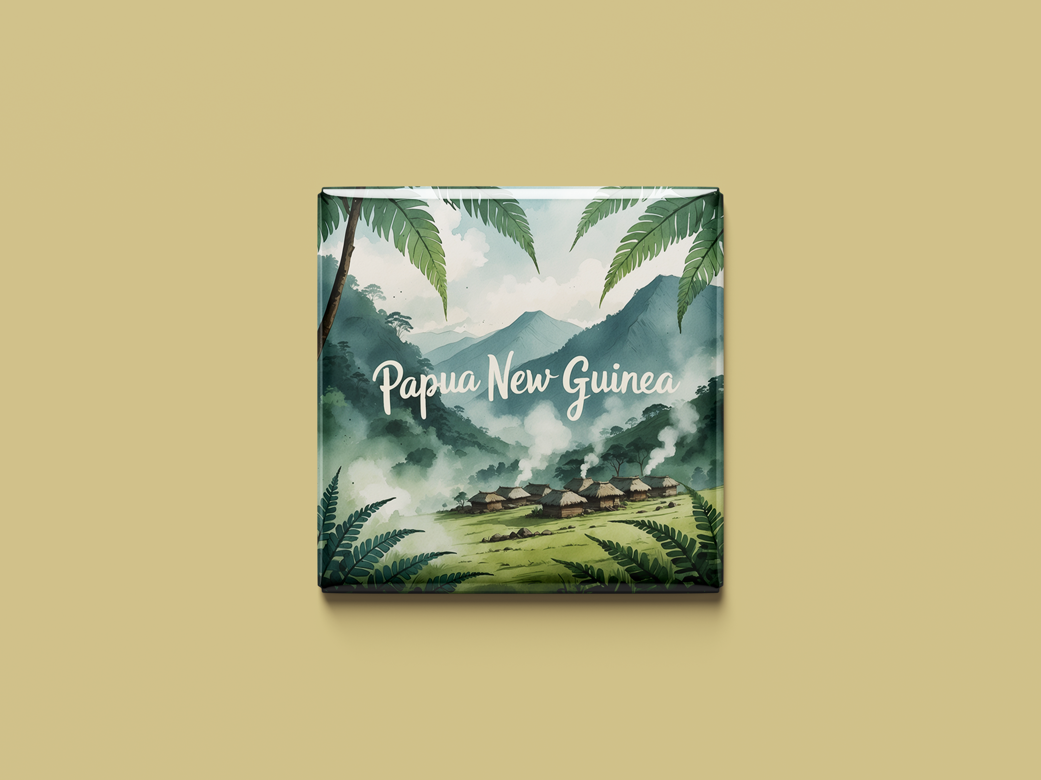 Papua Neuguinea Magnetkollektion