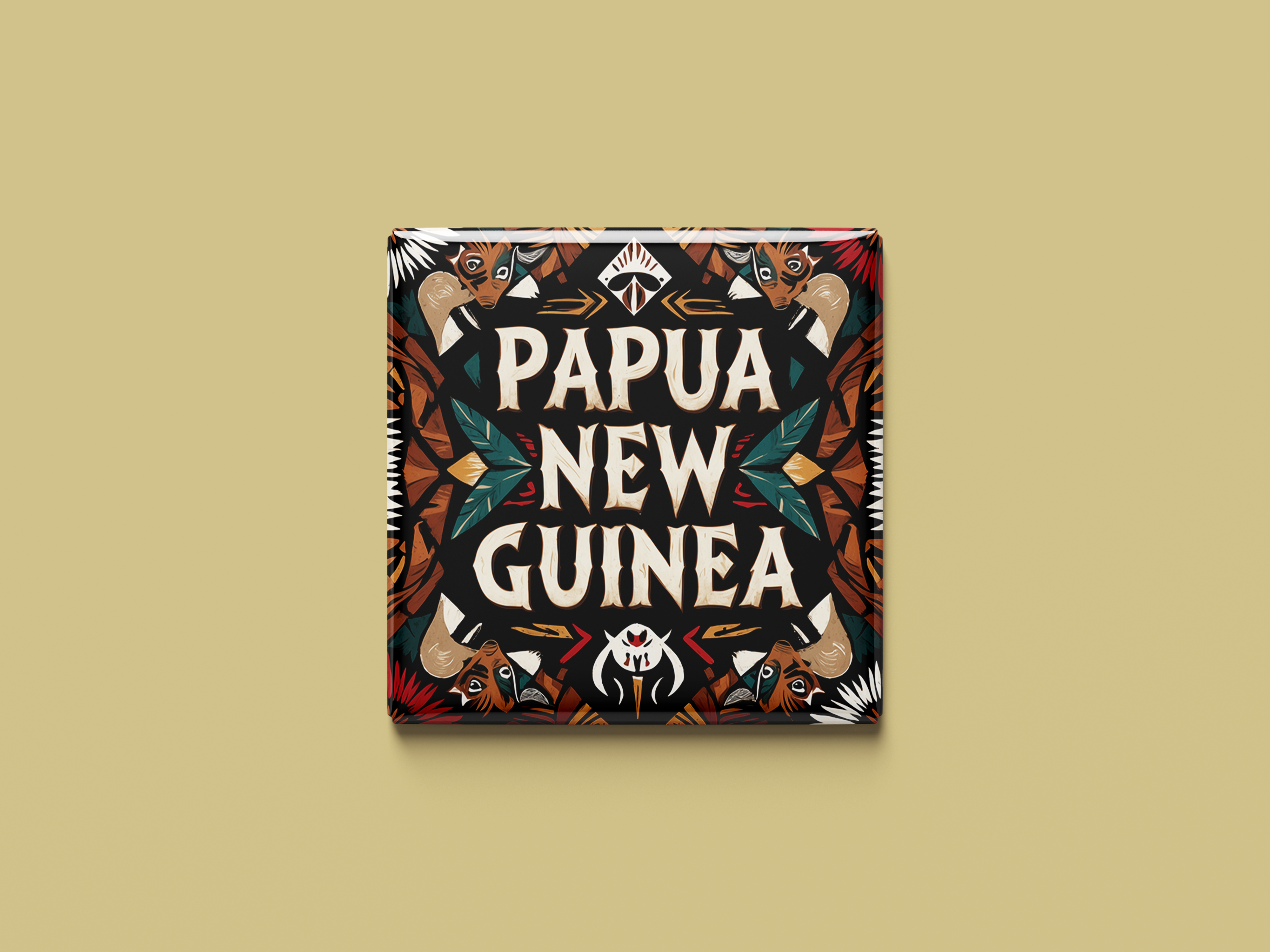 Papua Neuguinea Magnetkollektion