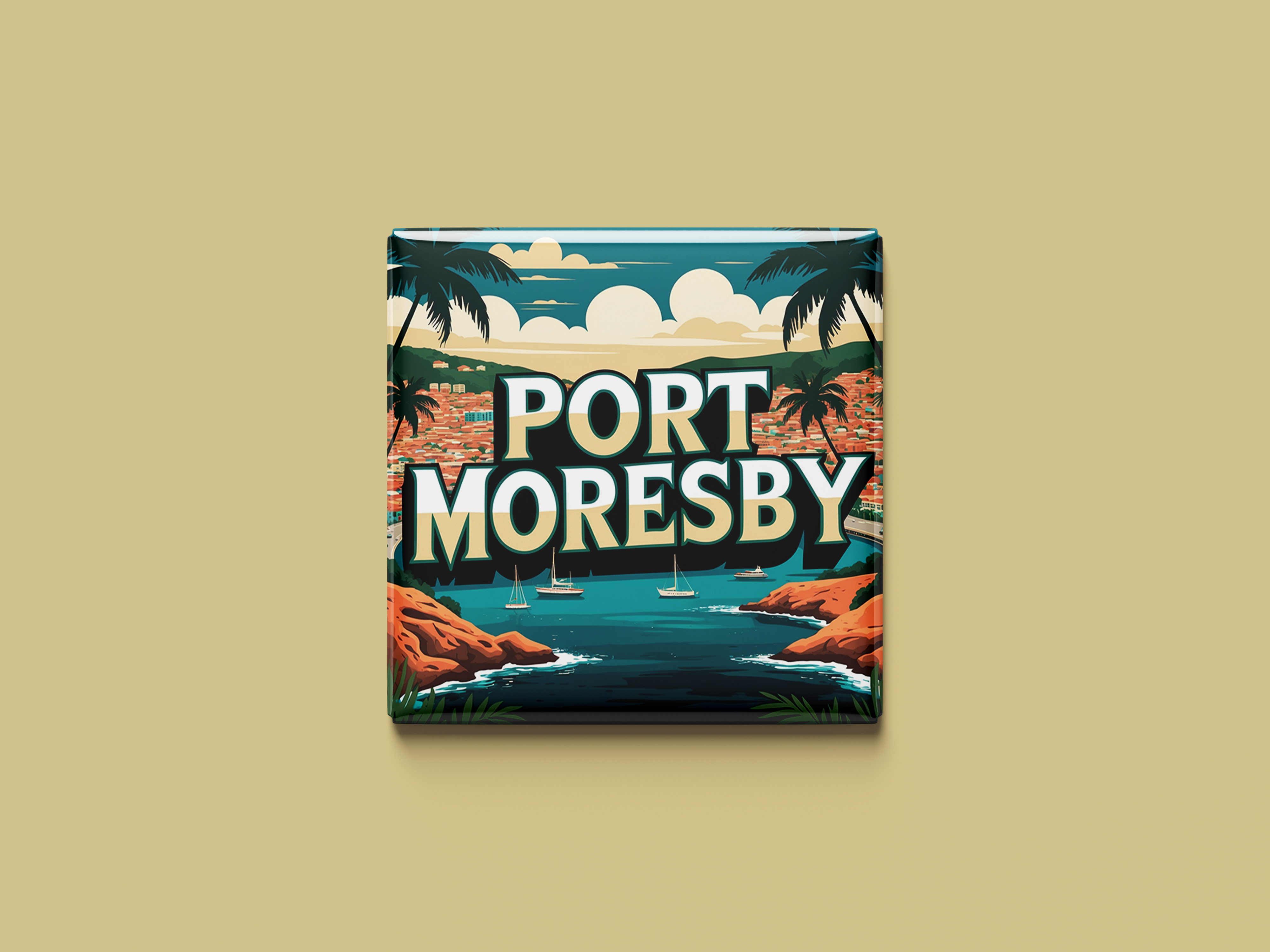 Magnetkollektion Port Moresby