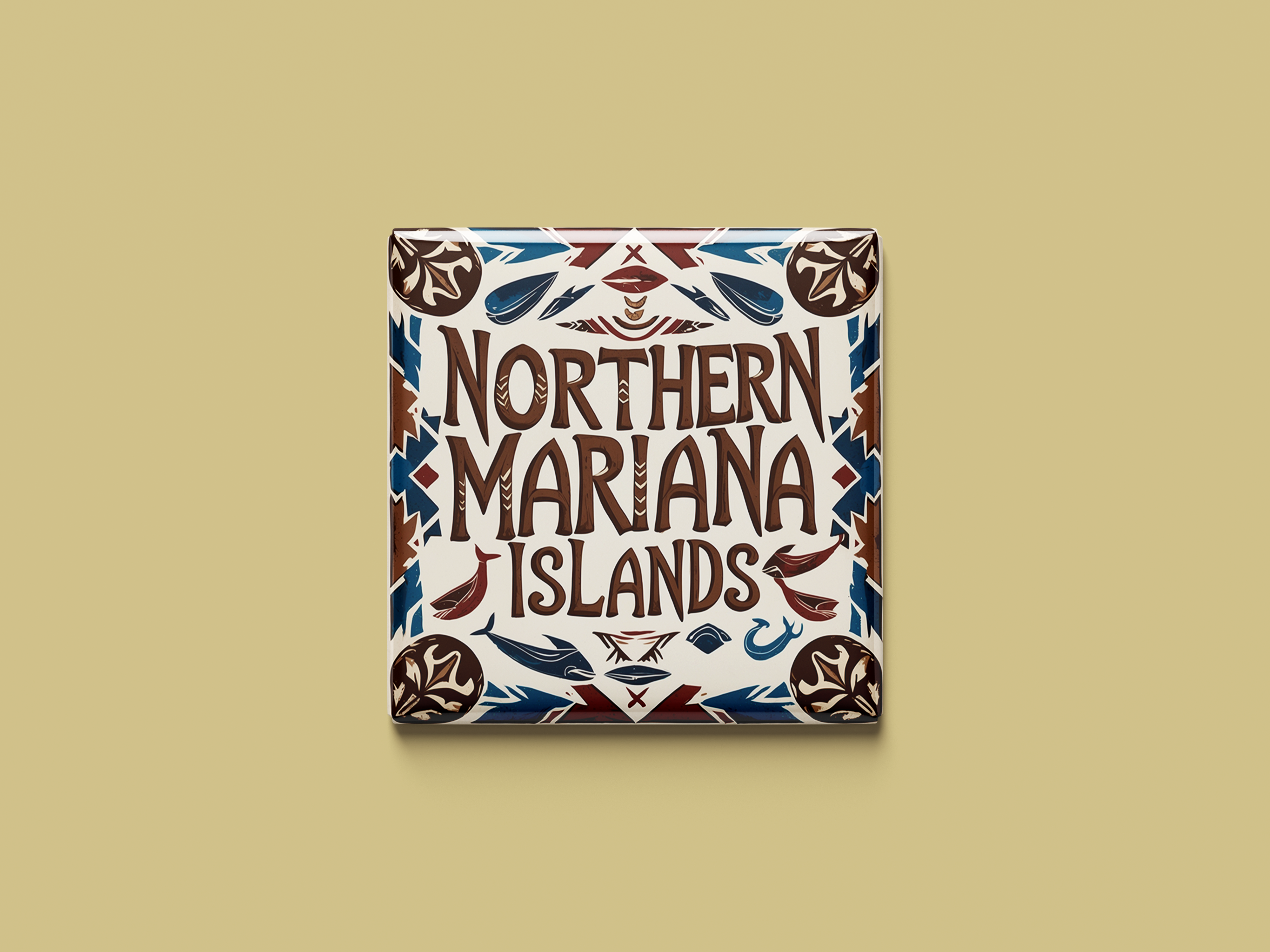 Nördliche Marianen Magnetkollektion