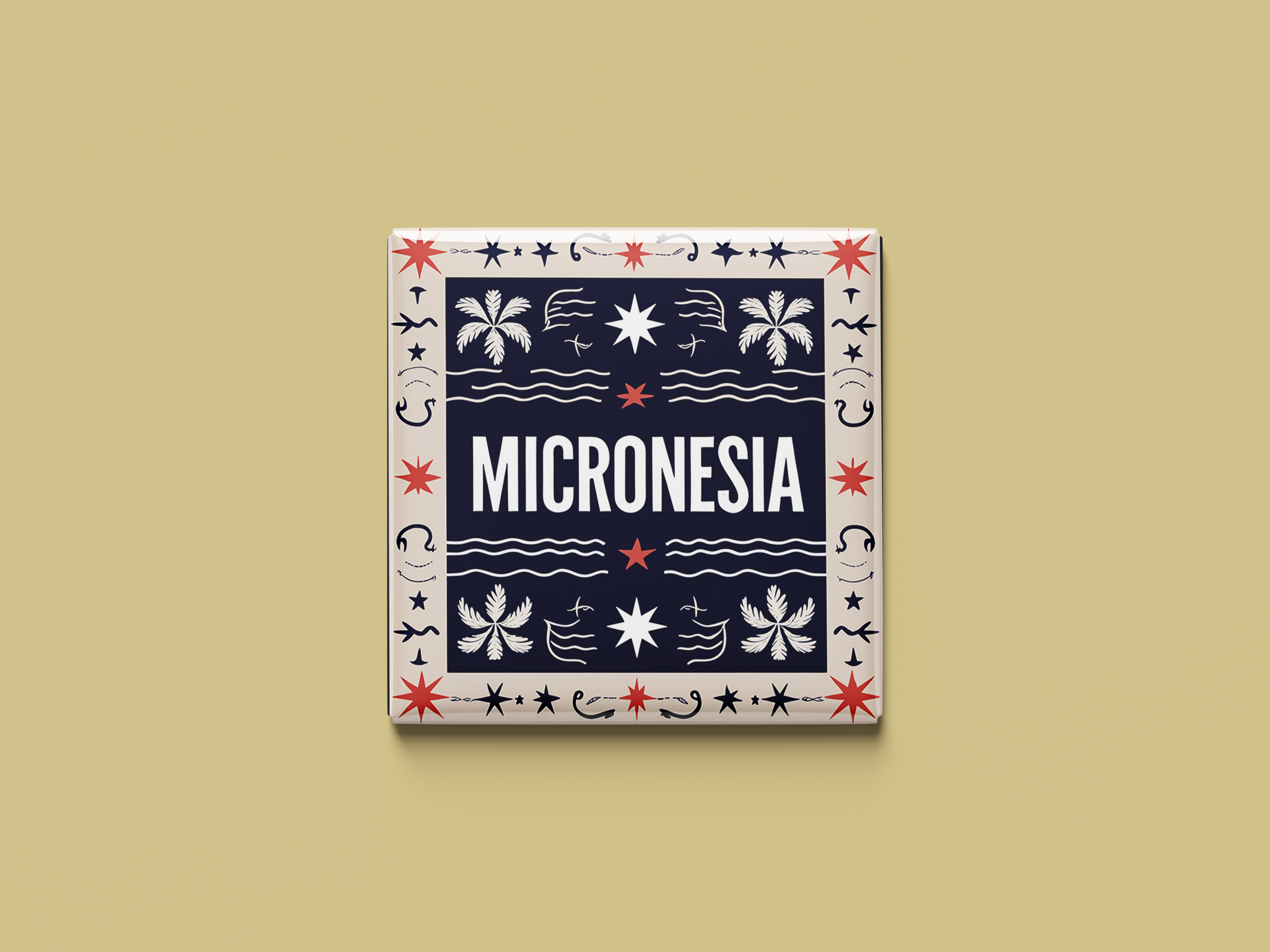 Mikronesien Magnetkollektion