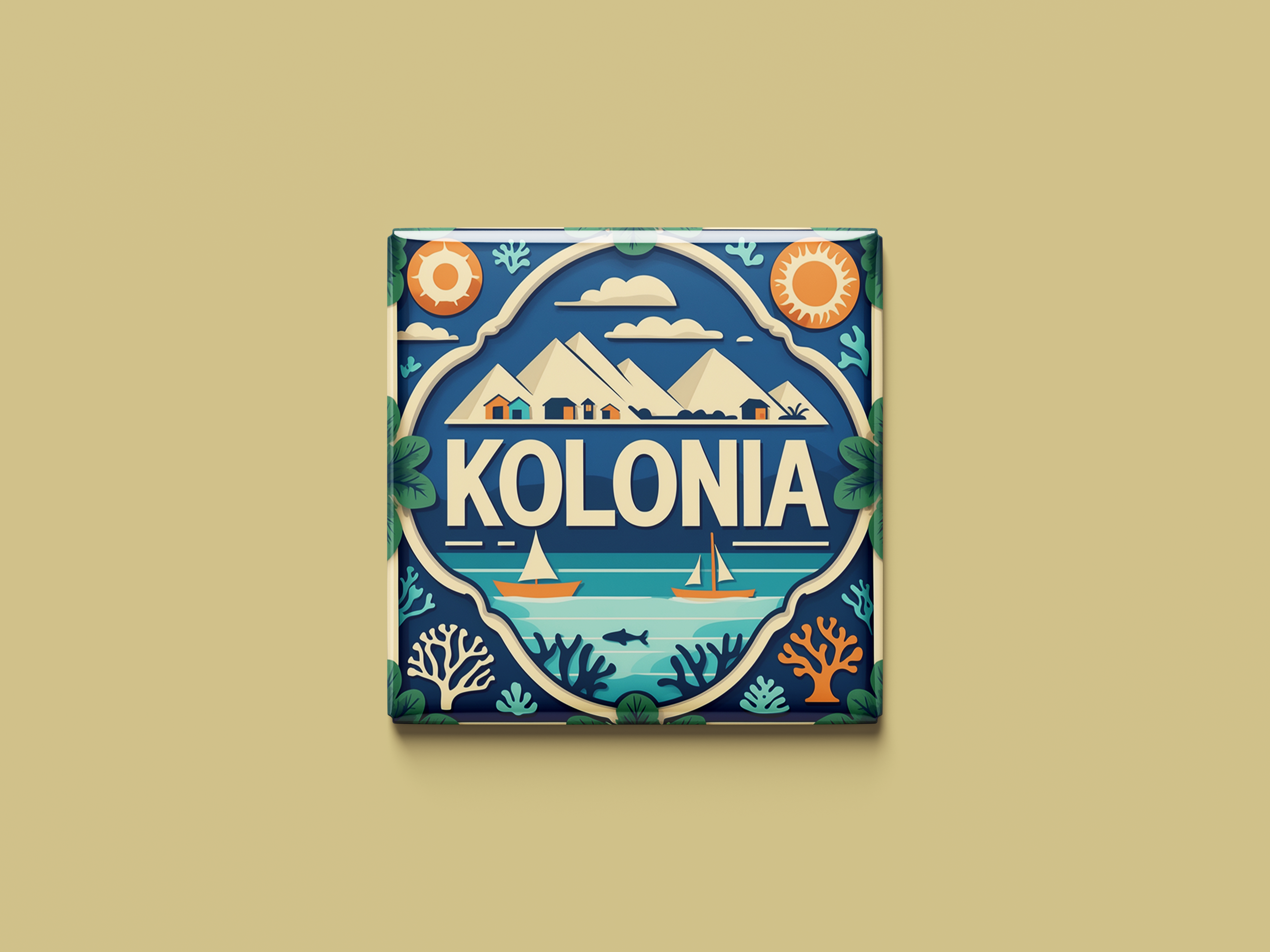 Magnetkollektion Kolonia