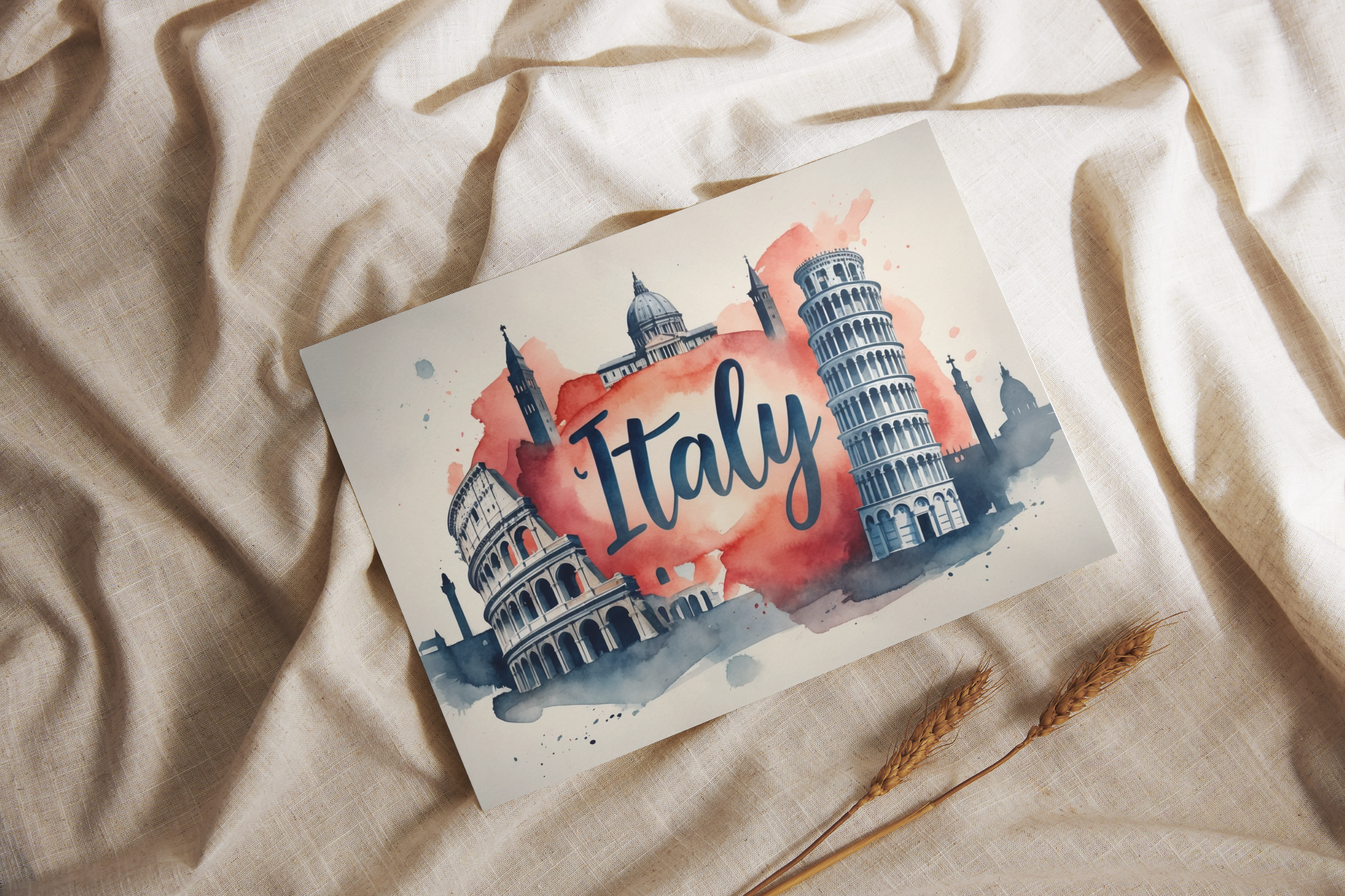 Italien Postkartenkollektion