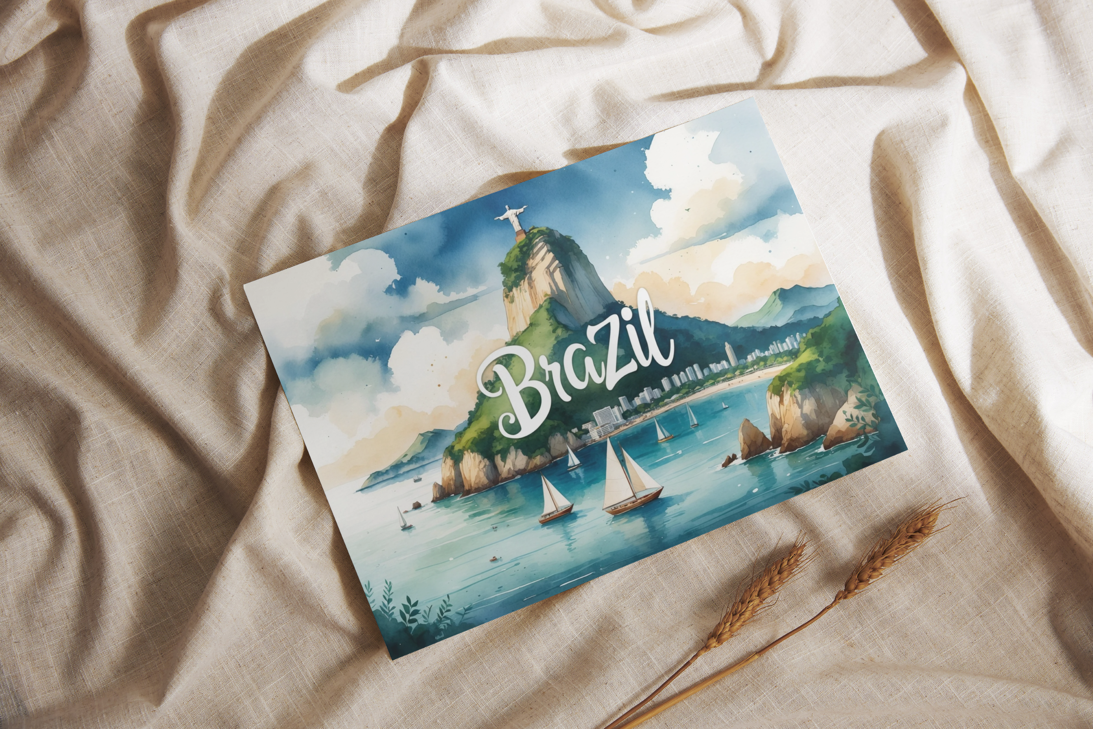 Brasilien Postkartenkollektion