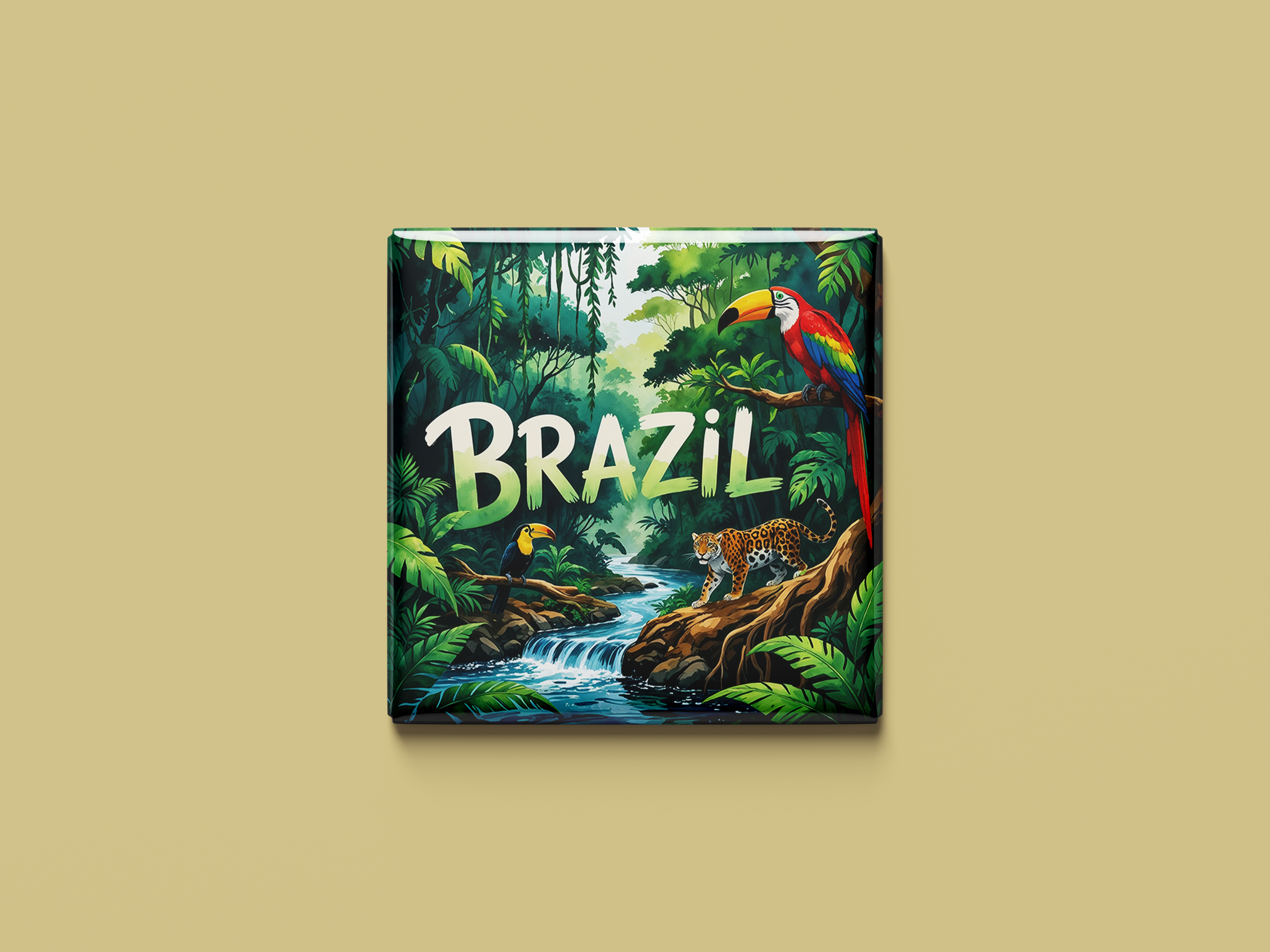 Brasilien Magnetkollektion