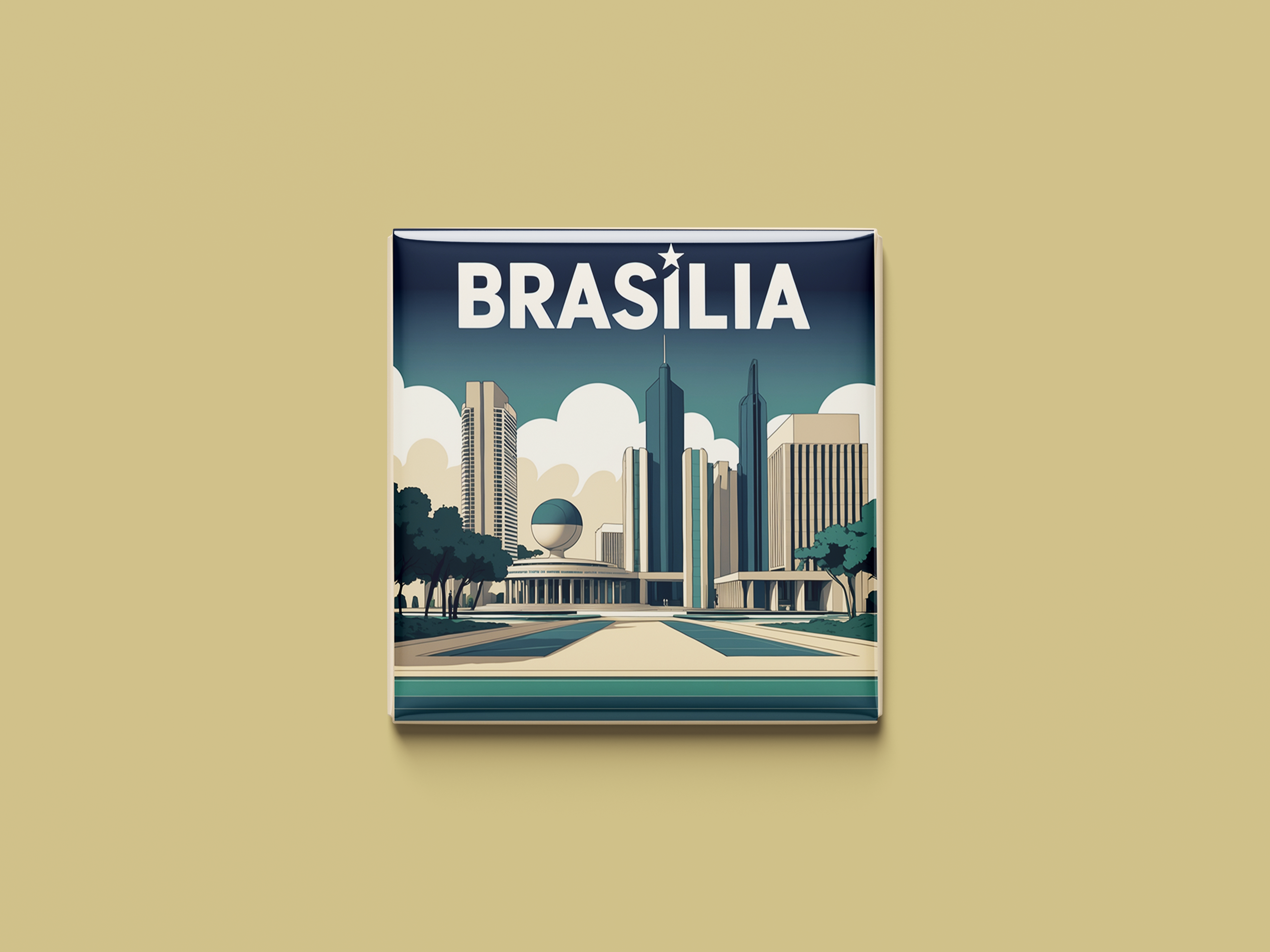 Magnetkollektion Brasília