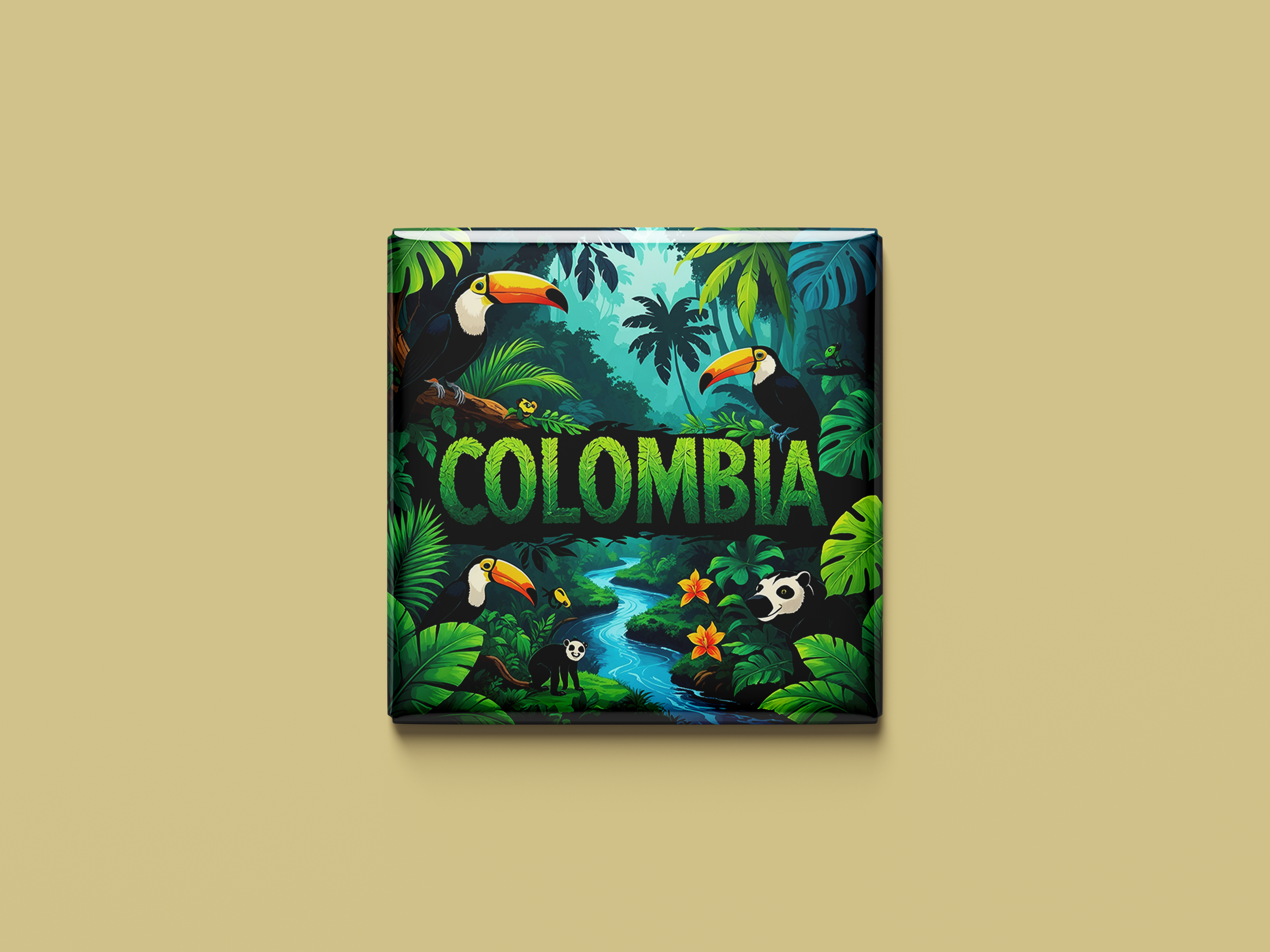 Kolumbien Magnetkollektion