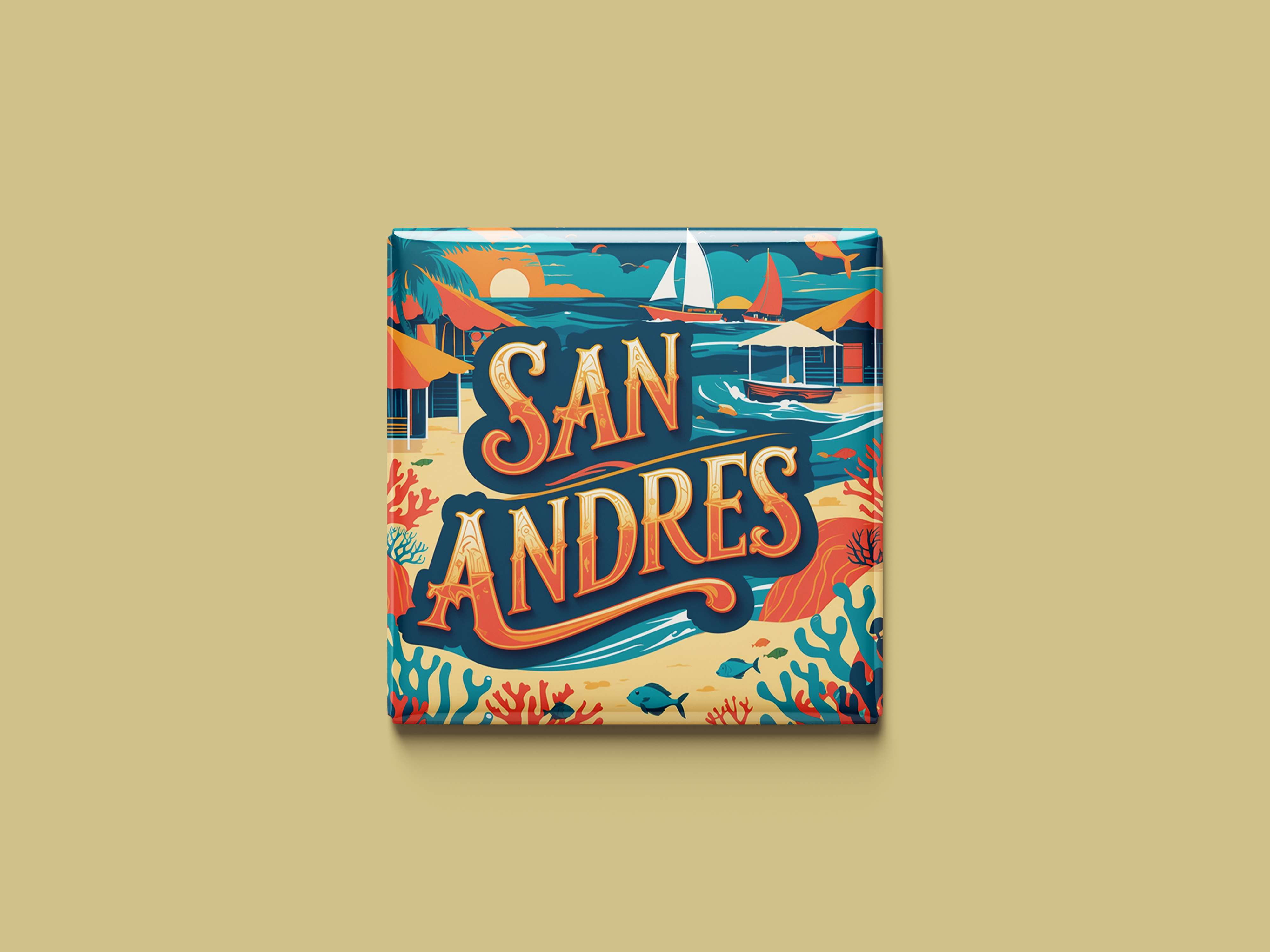 Magnetkollektion San Andrés