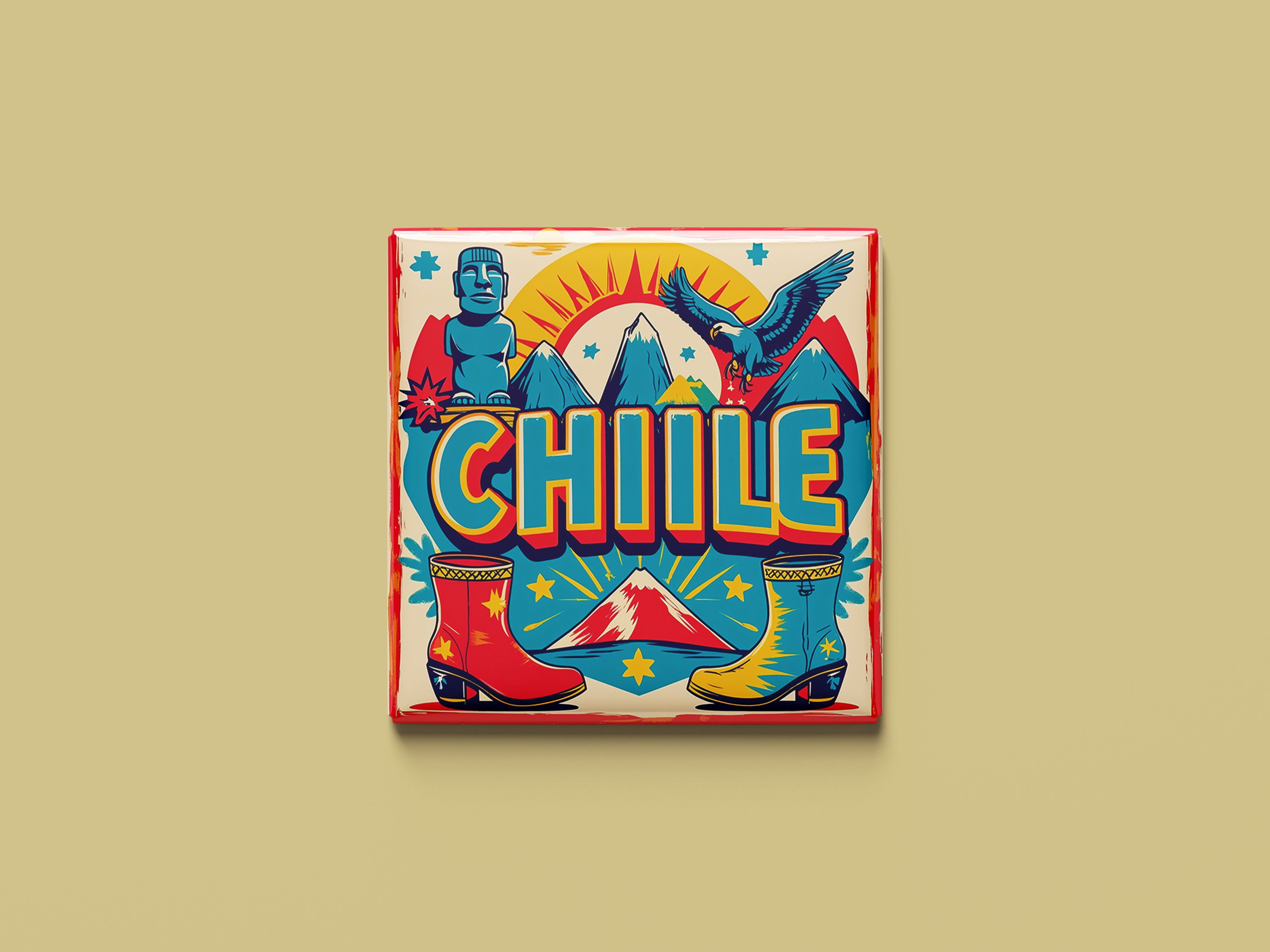Chile Magnetkollektion
