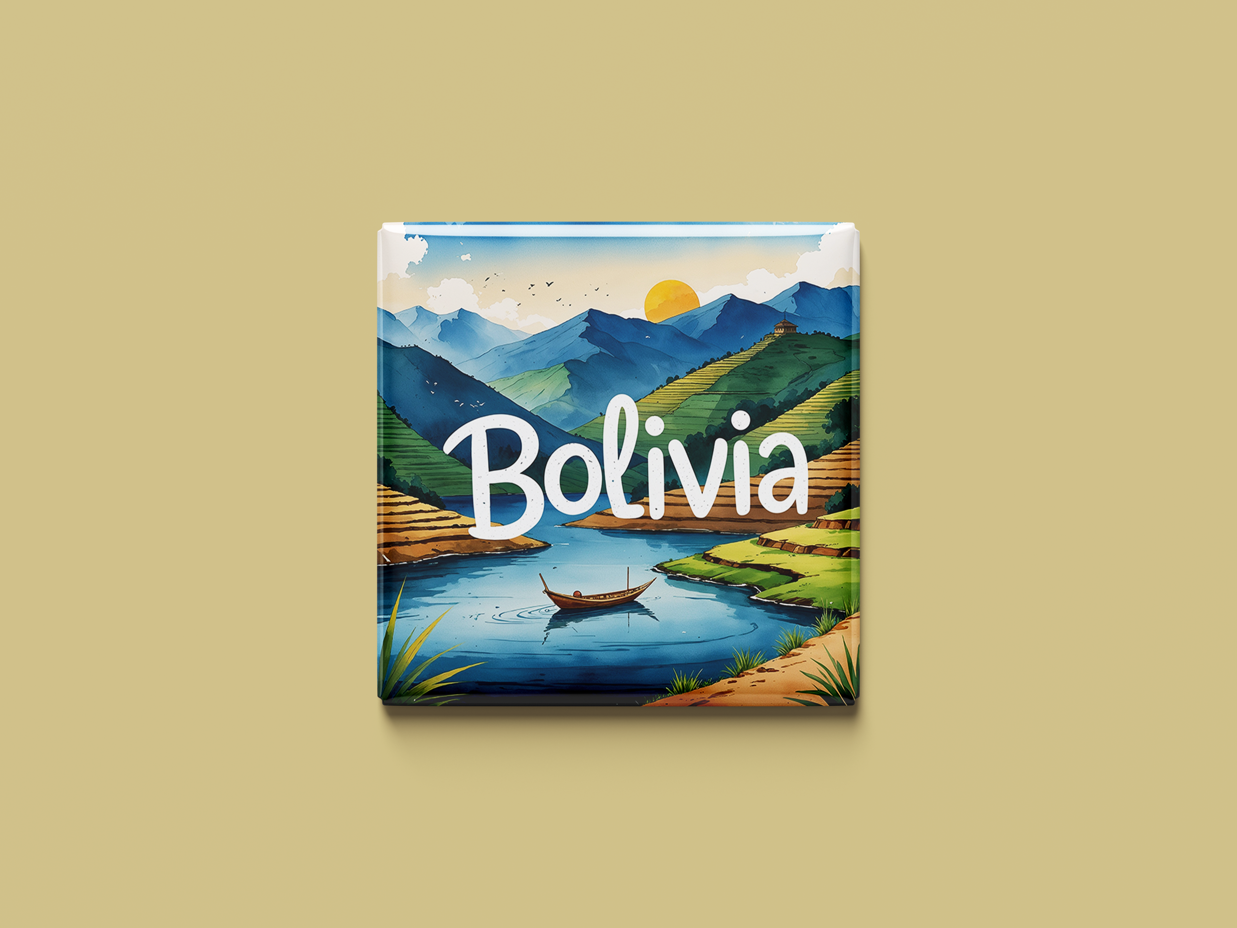 Bolivien Magnetkollektion