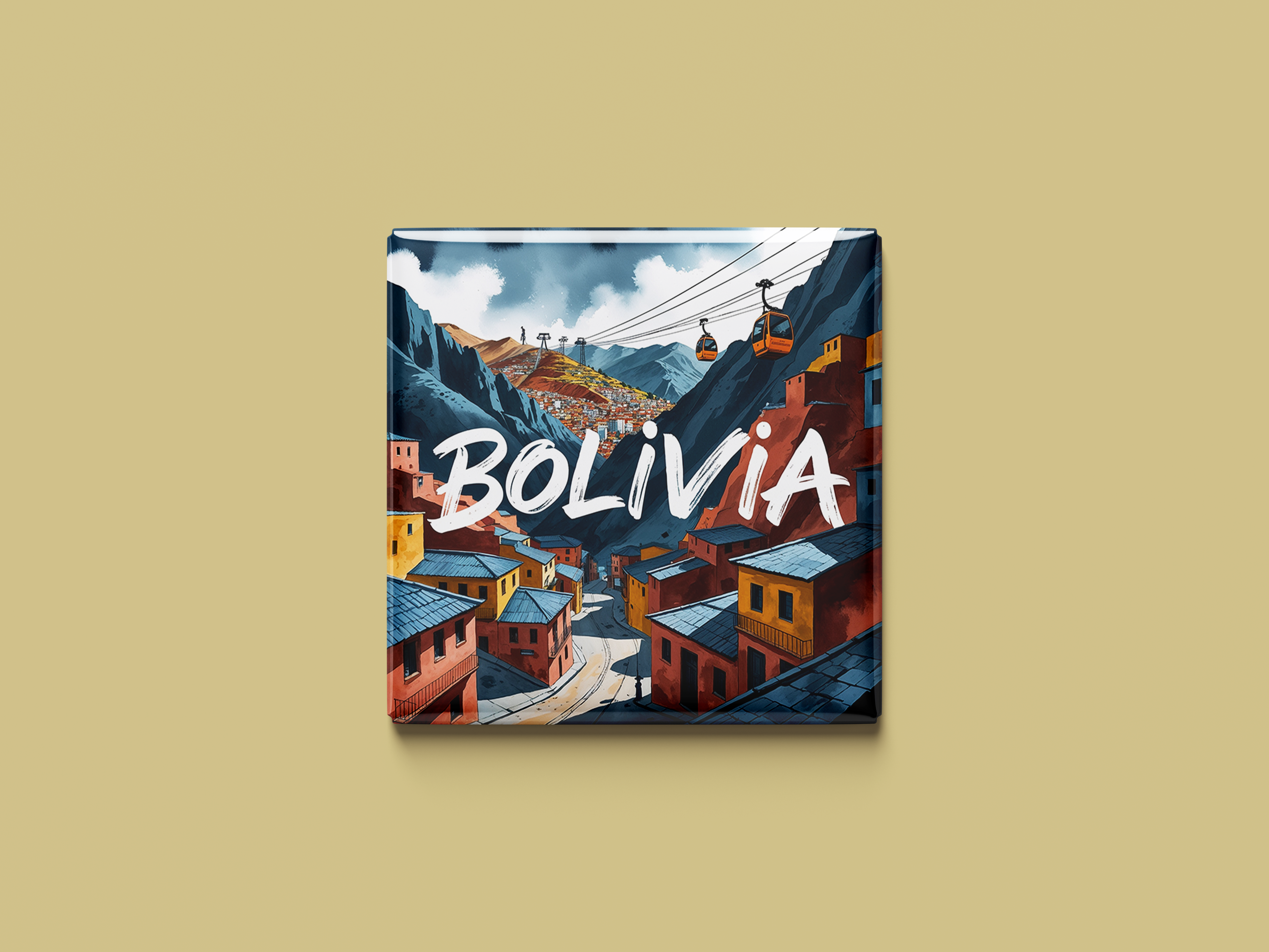 Bolivien Magnetkollektion