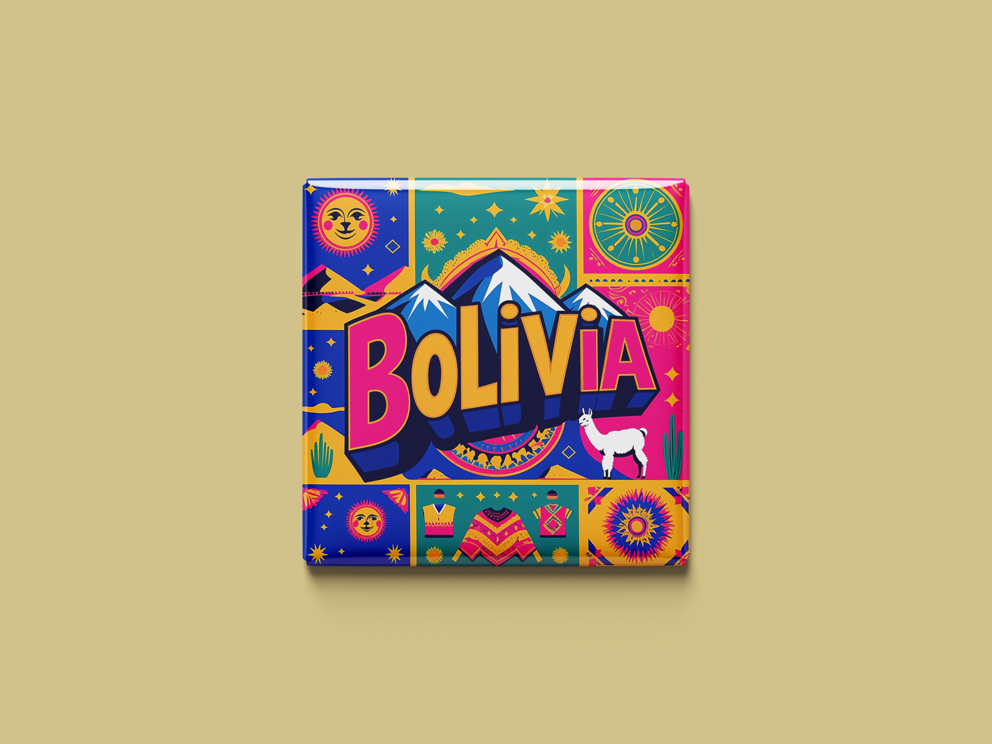 Bolivien Magnetkollektion