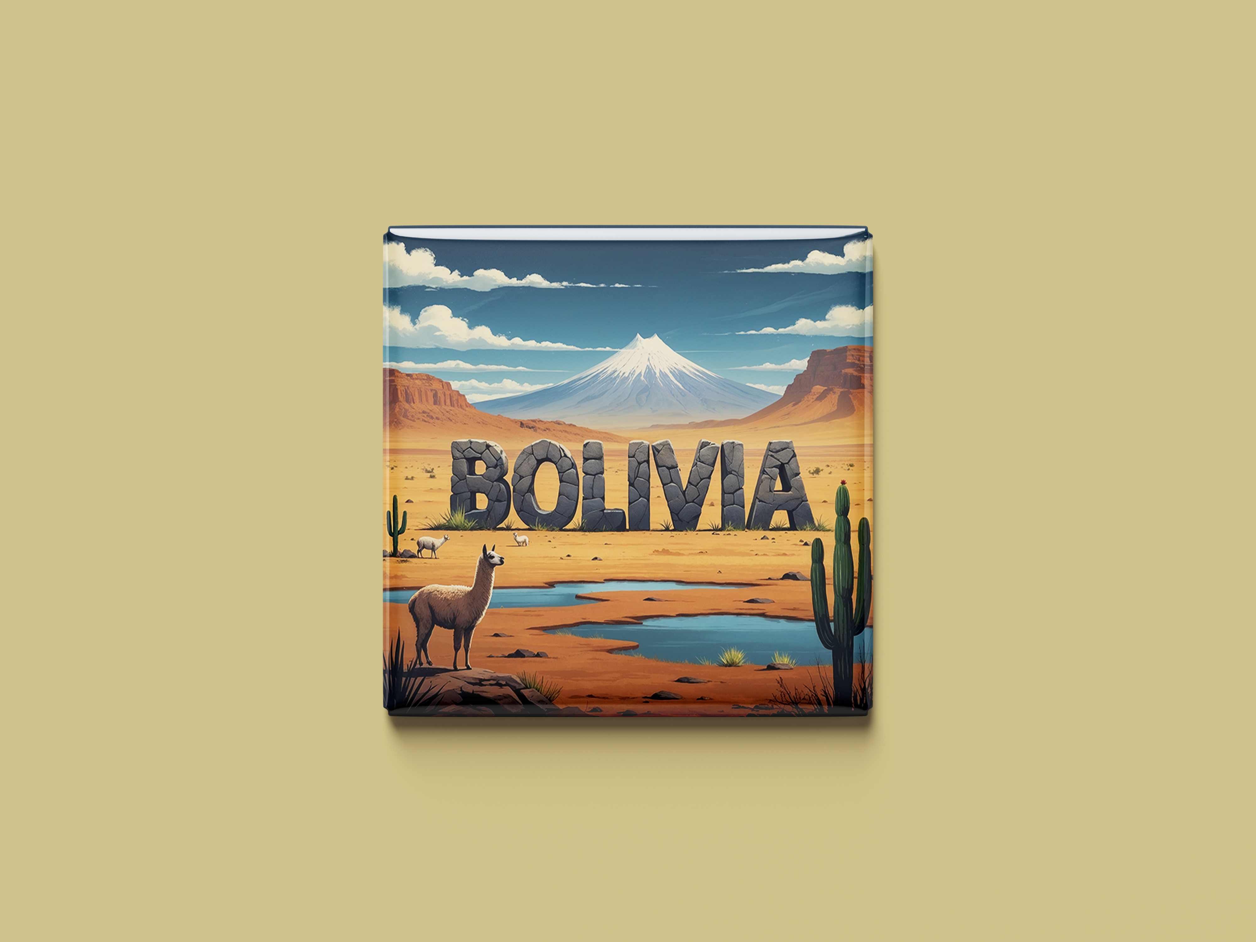 Bolivien Magnetkollektion