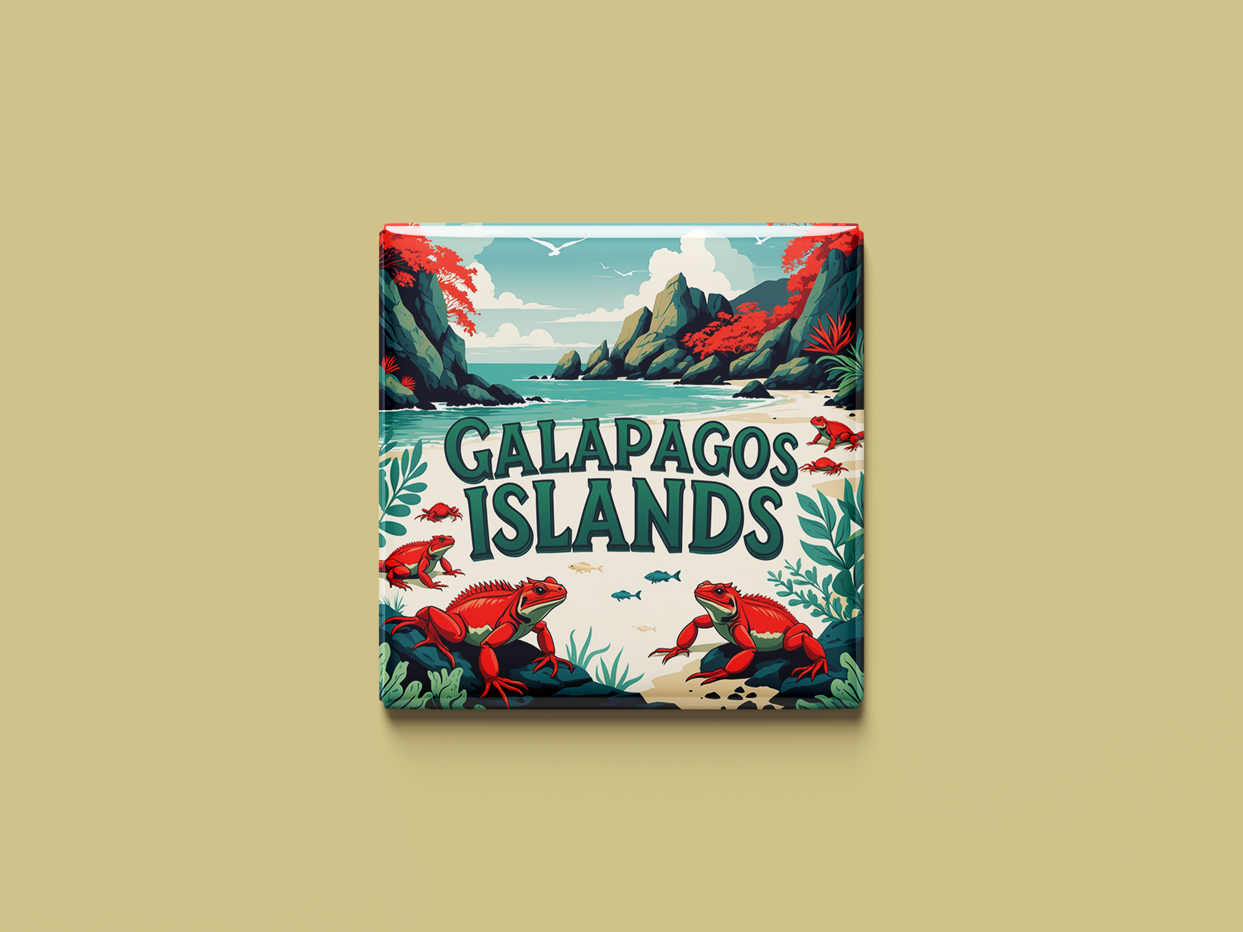 Magnetkollektion Galápagos-Inseln