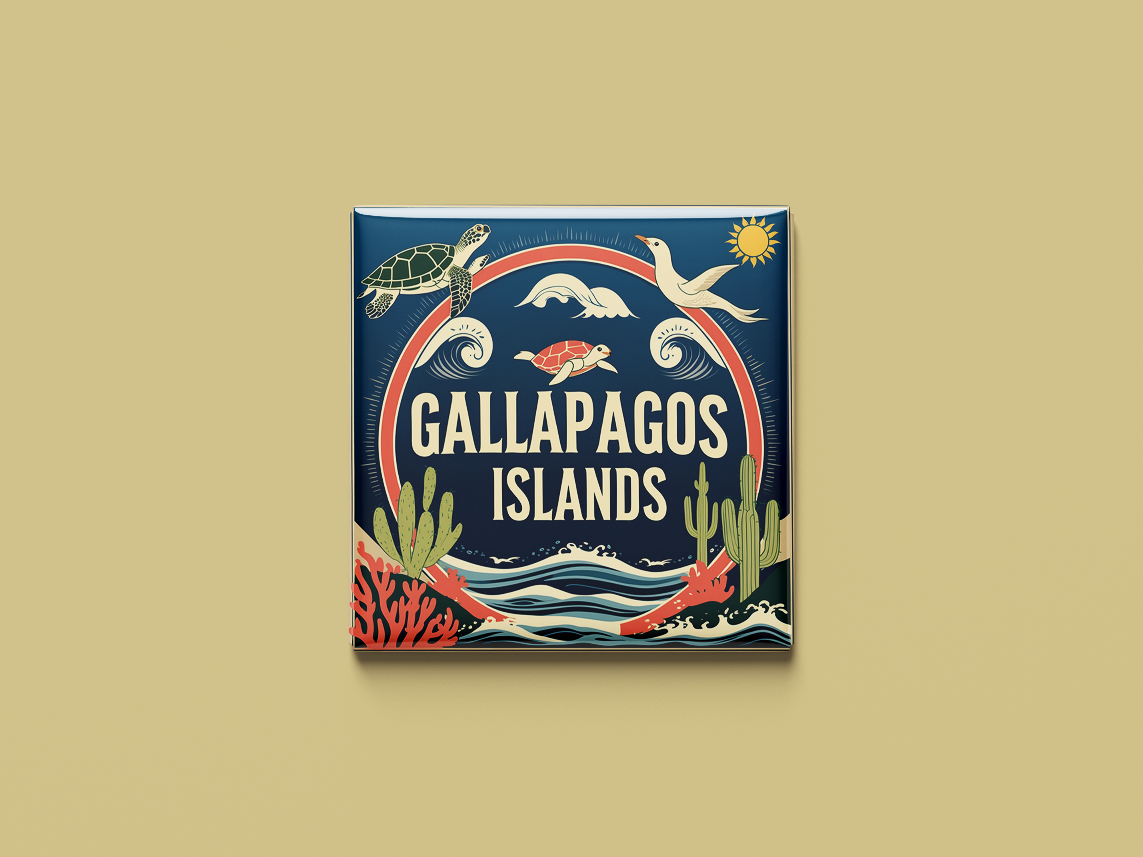 Magnetkollektion Galápagos-Inseln