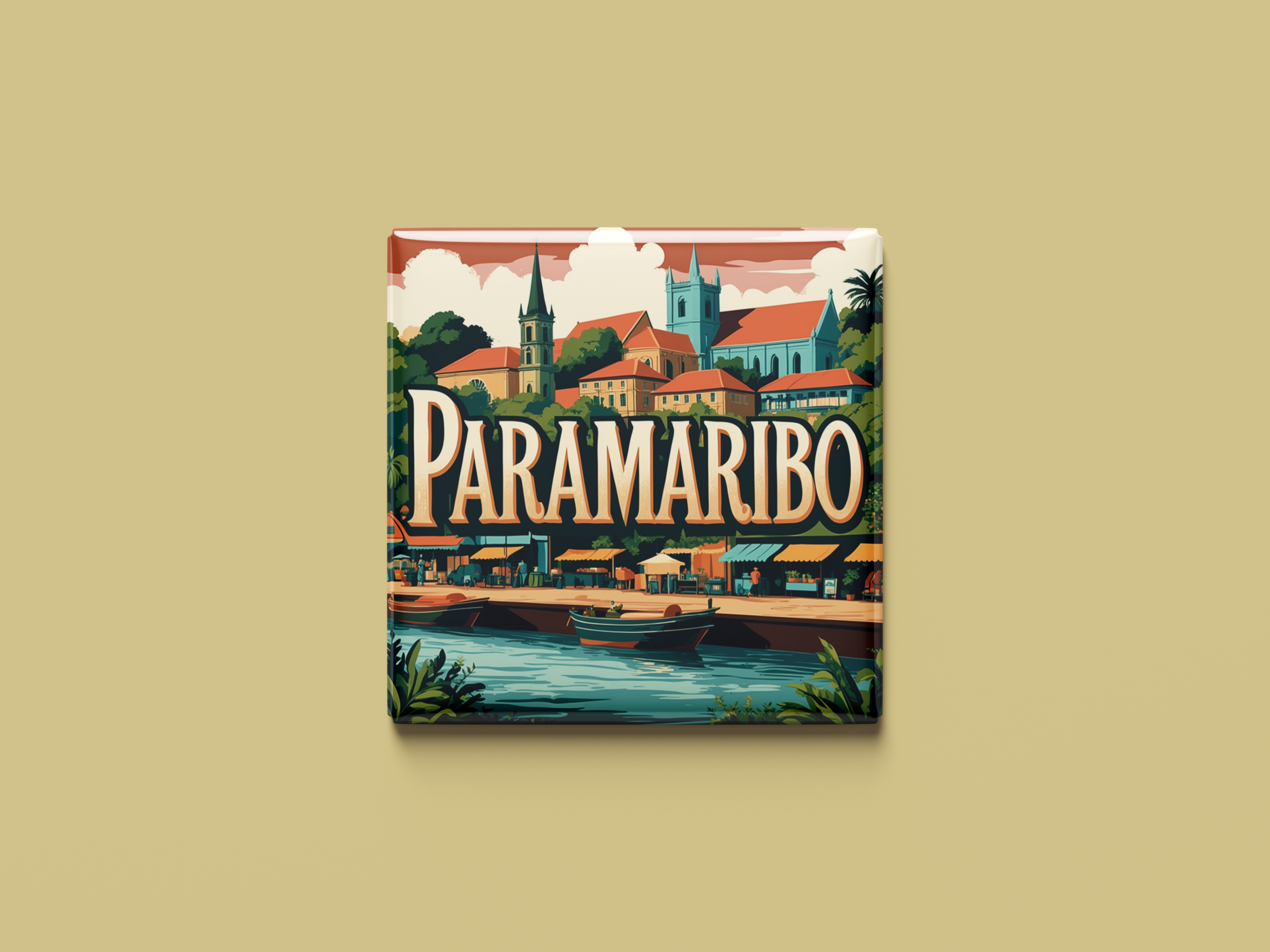 Magnetkollektion Paramaribo