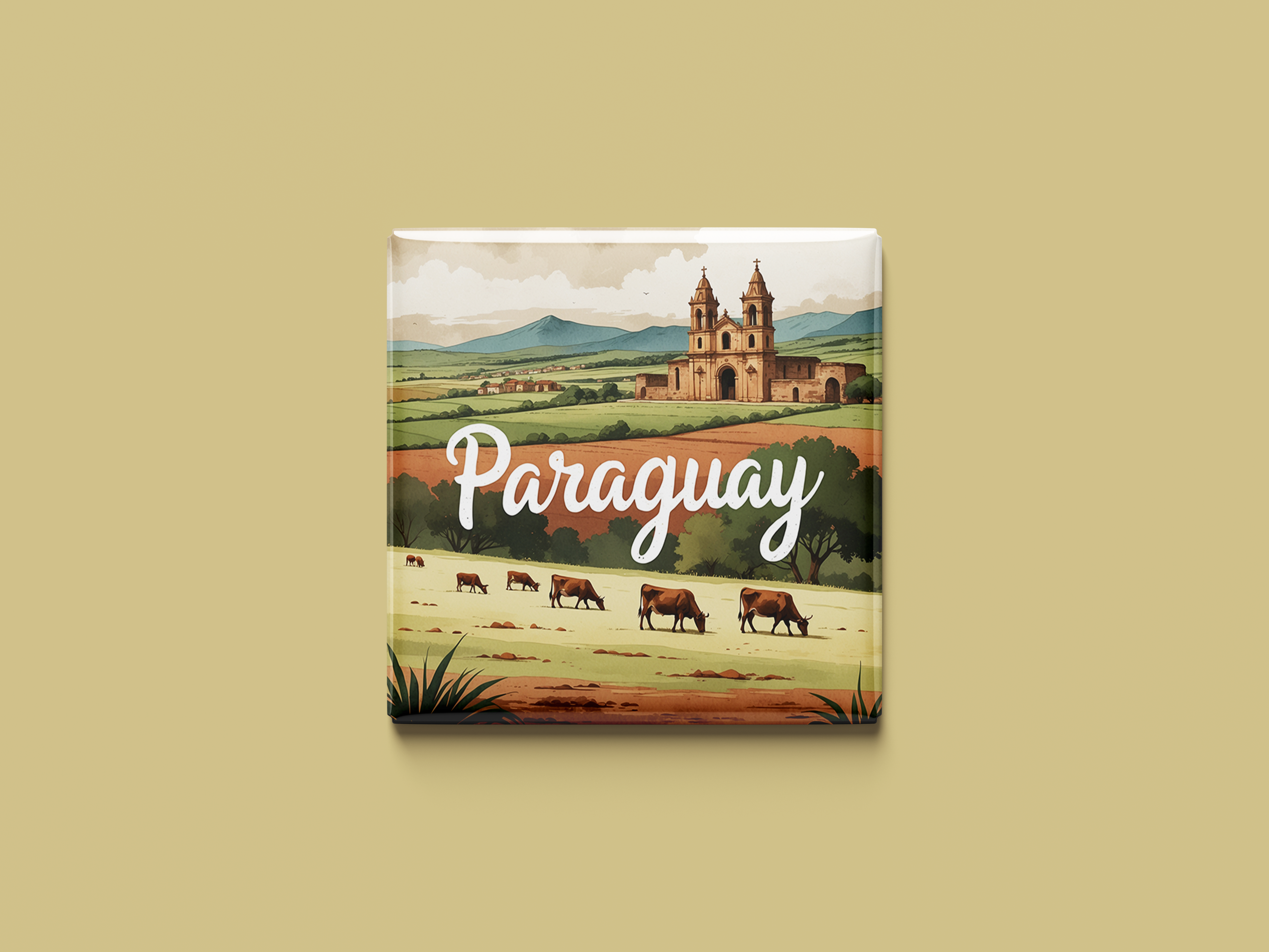 Paraguay Magnetkollektion