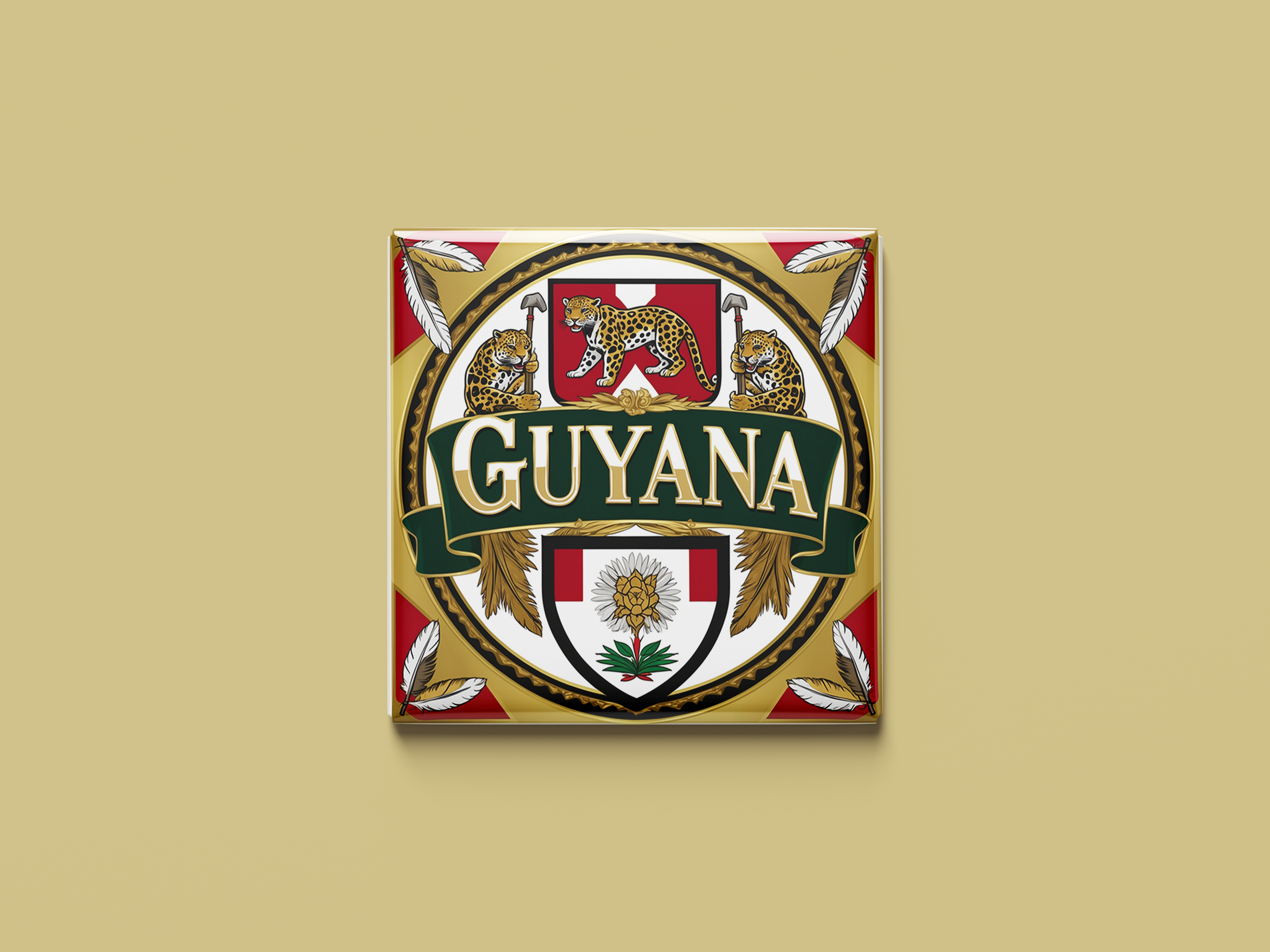 Guyana Magnetkollektion