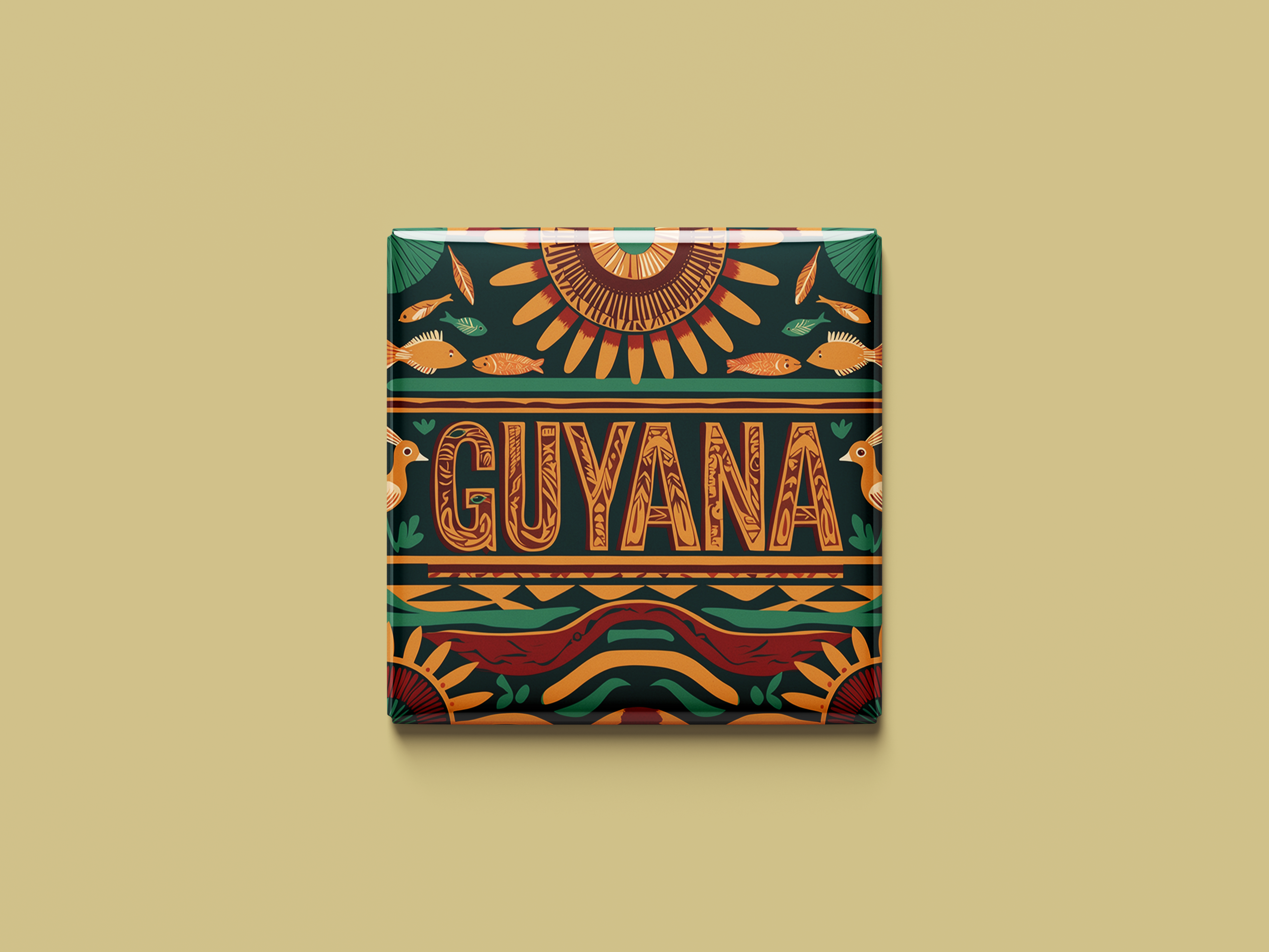 Guyana Magnetkollektion