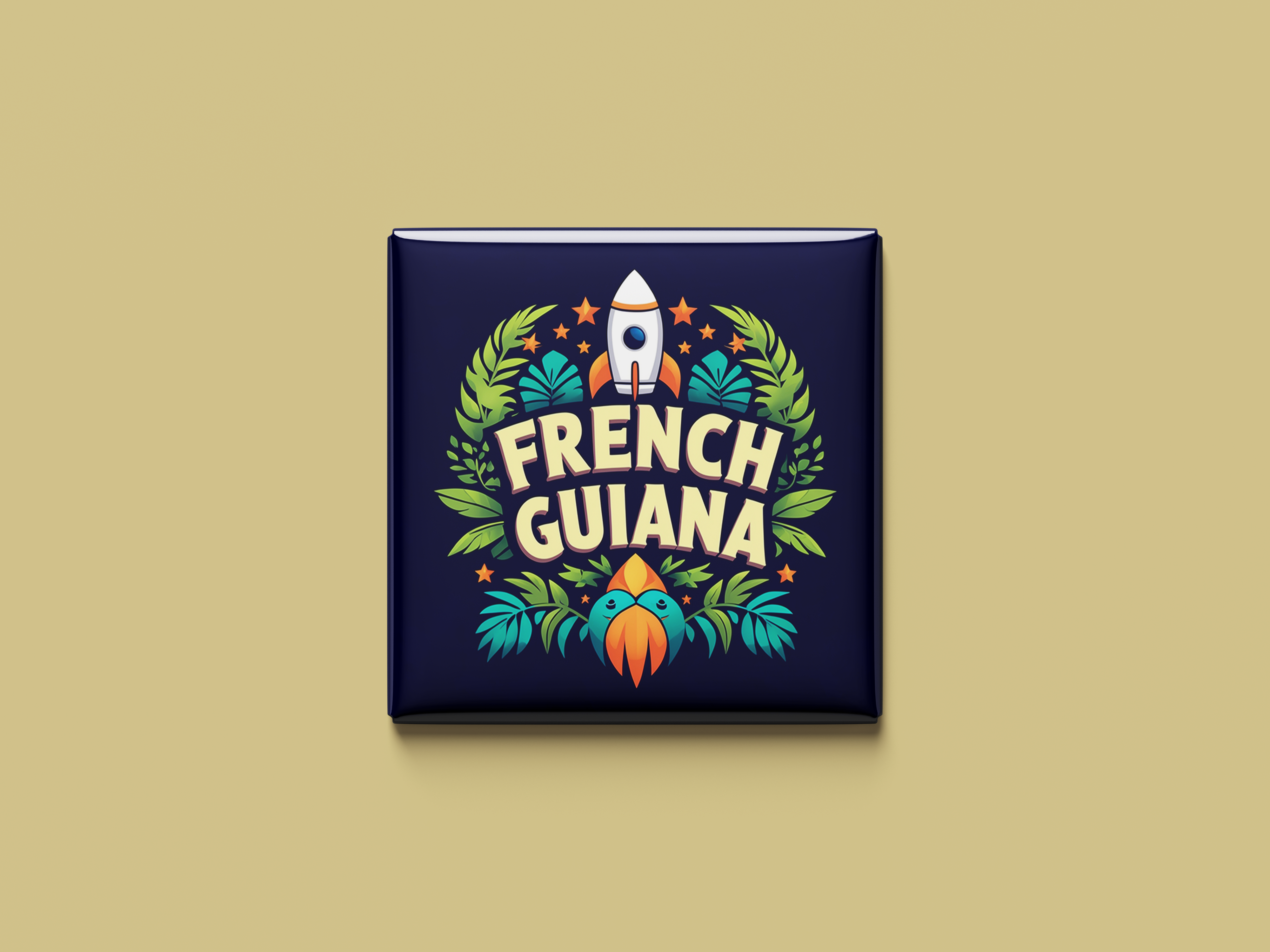 Französisch Guyana Magnetkollektion