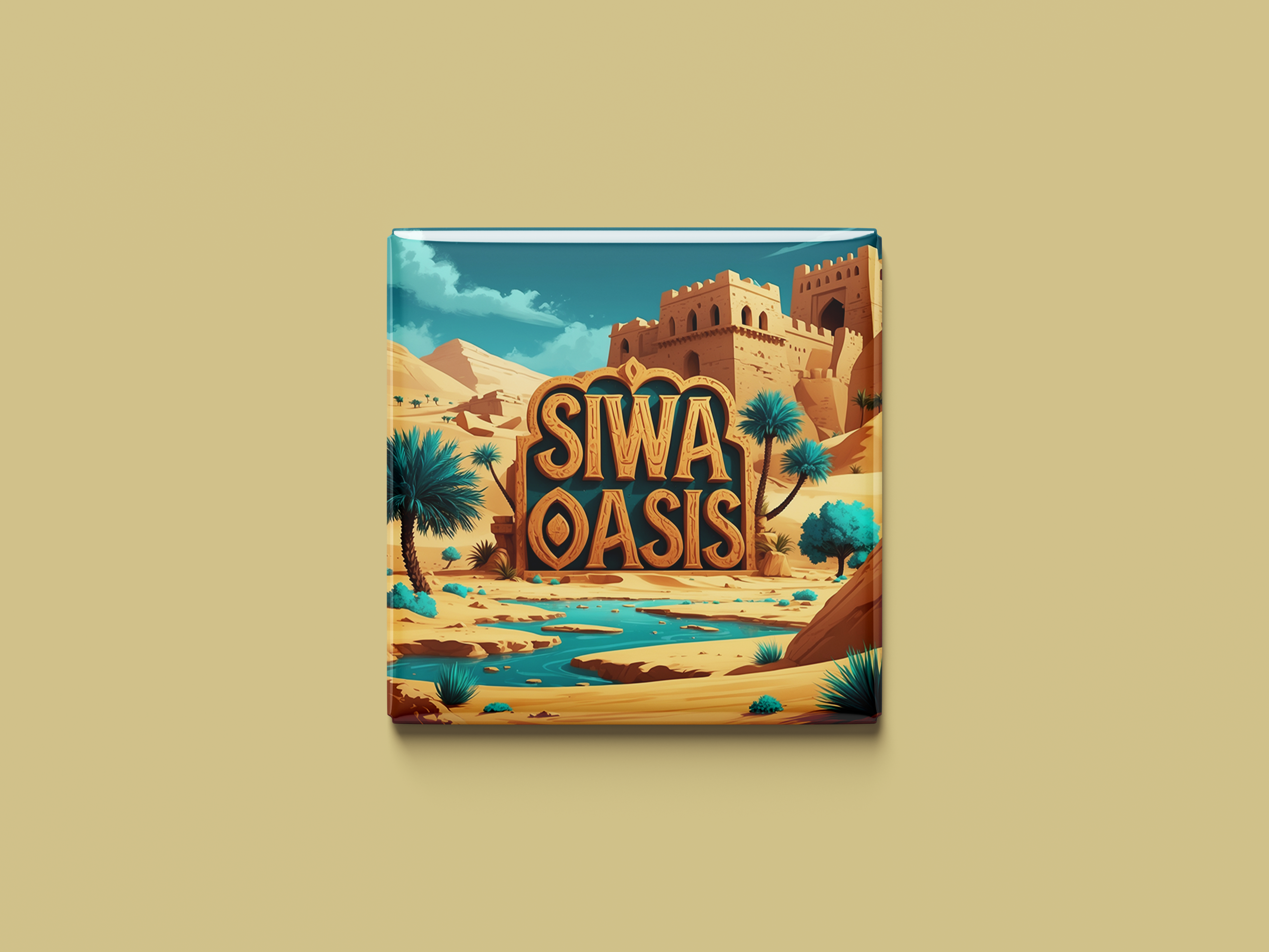 Magnetkollektion Siwa-Oase