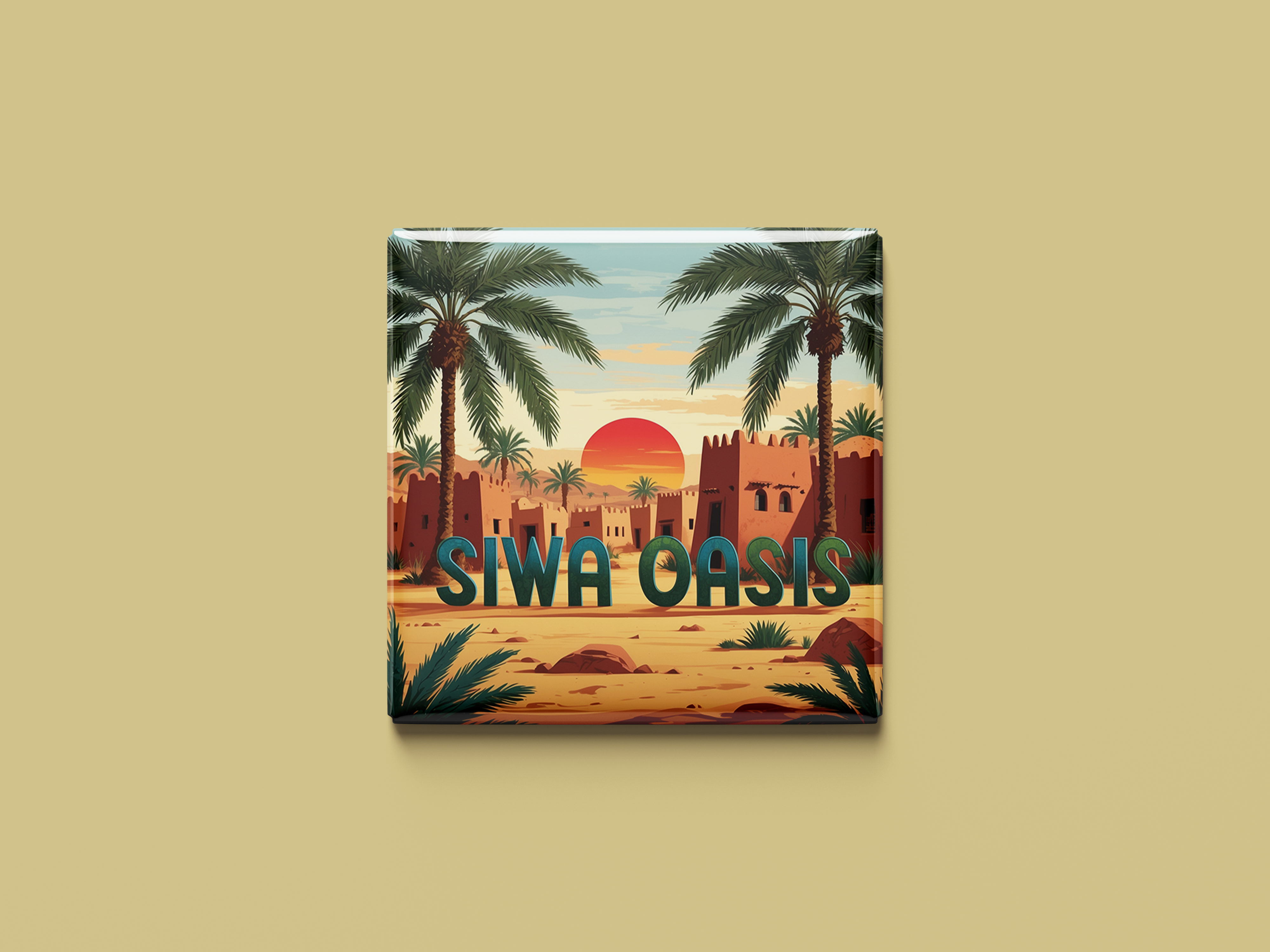 Magnetkollektion Siwa-Oase