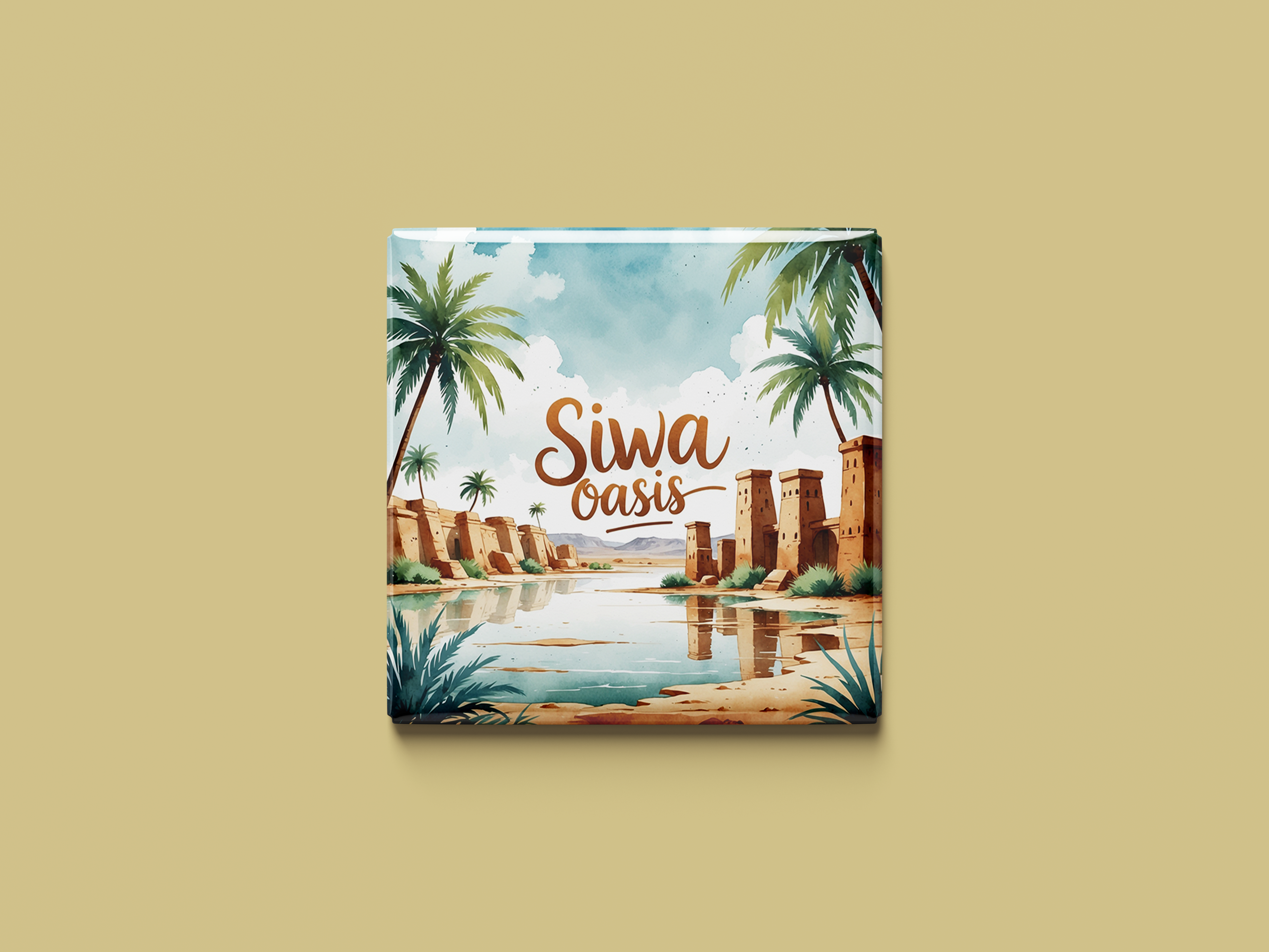 Magnetkollektion Siwa-Oase