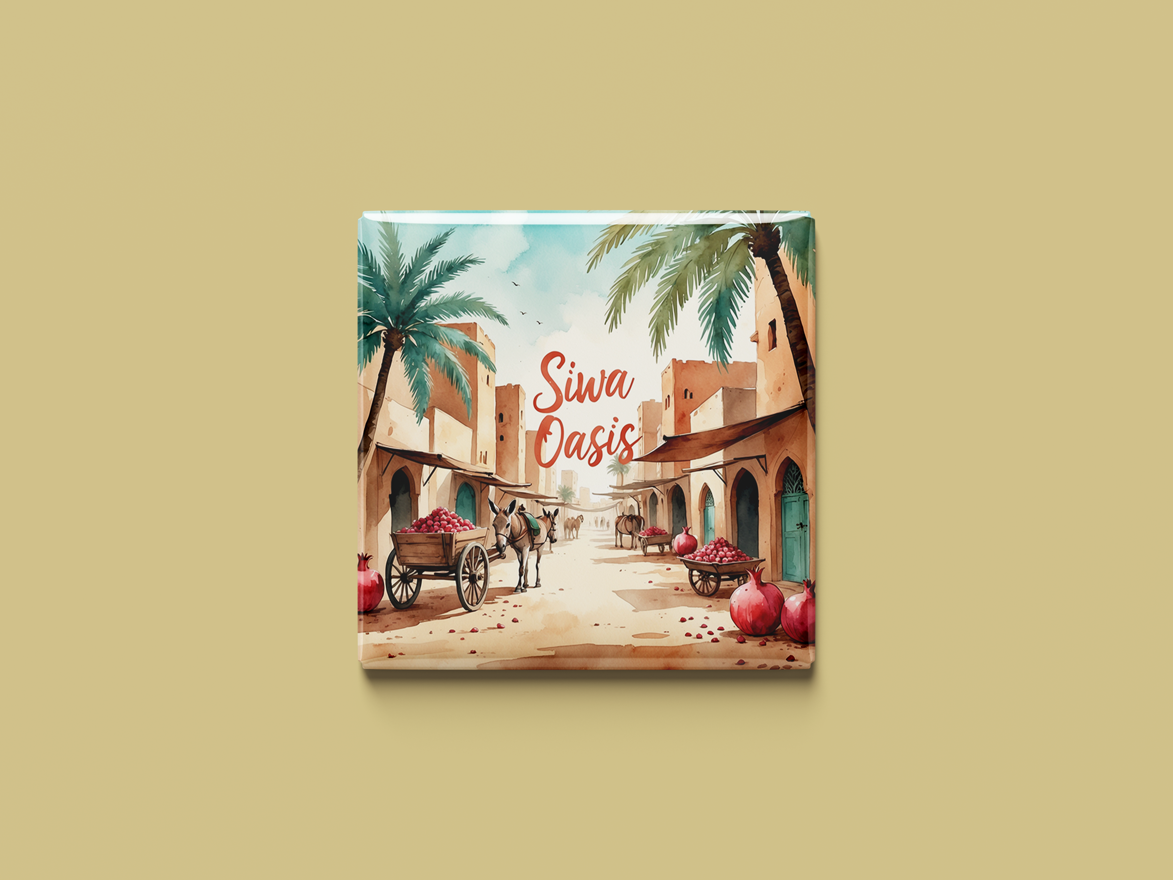 Magnetkollektion Siwa-Oase
