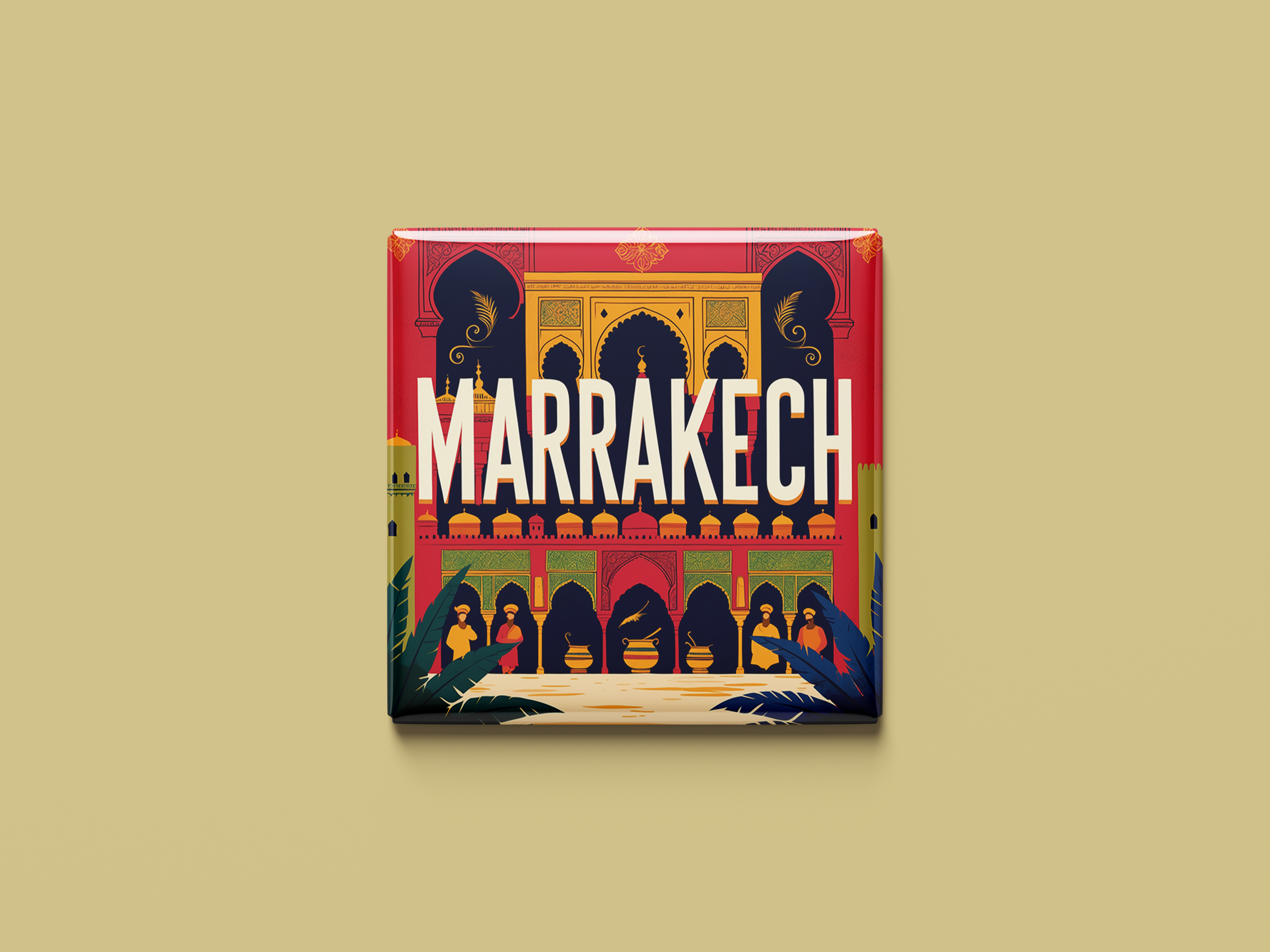 Magnetkollektion Marrakesch