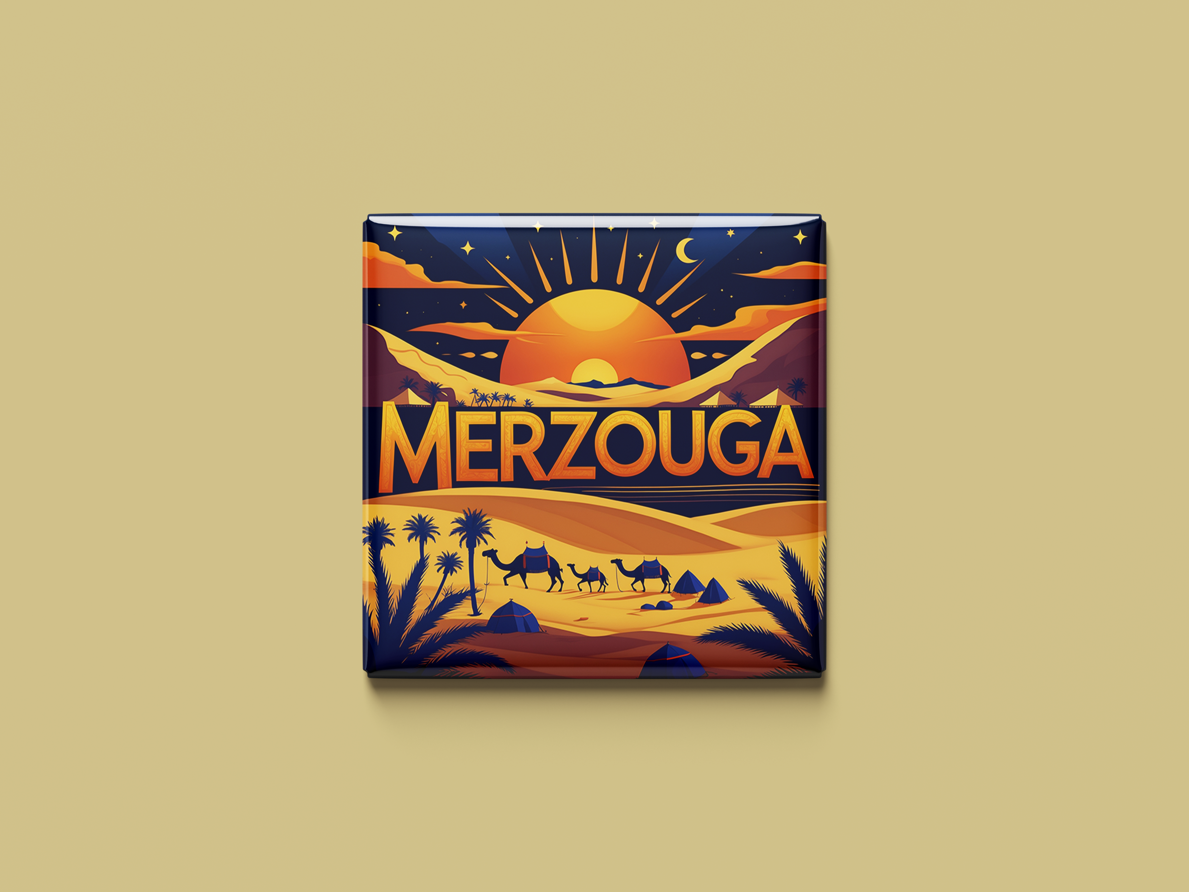Magnetkollektion Merzouga (Sahara)