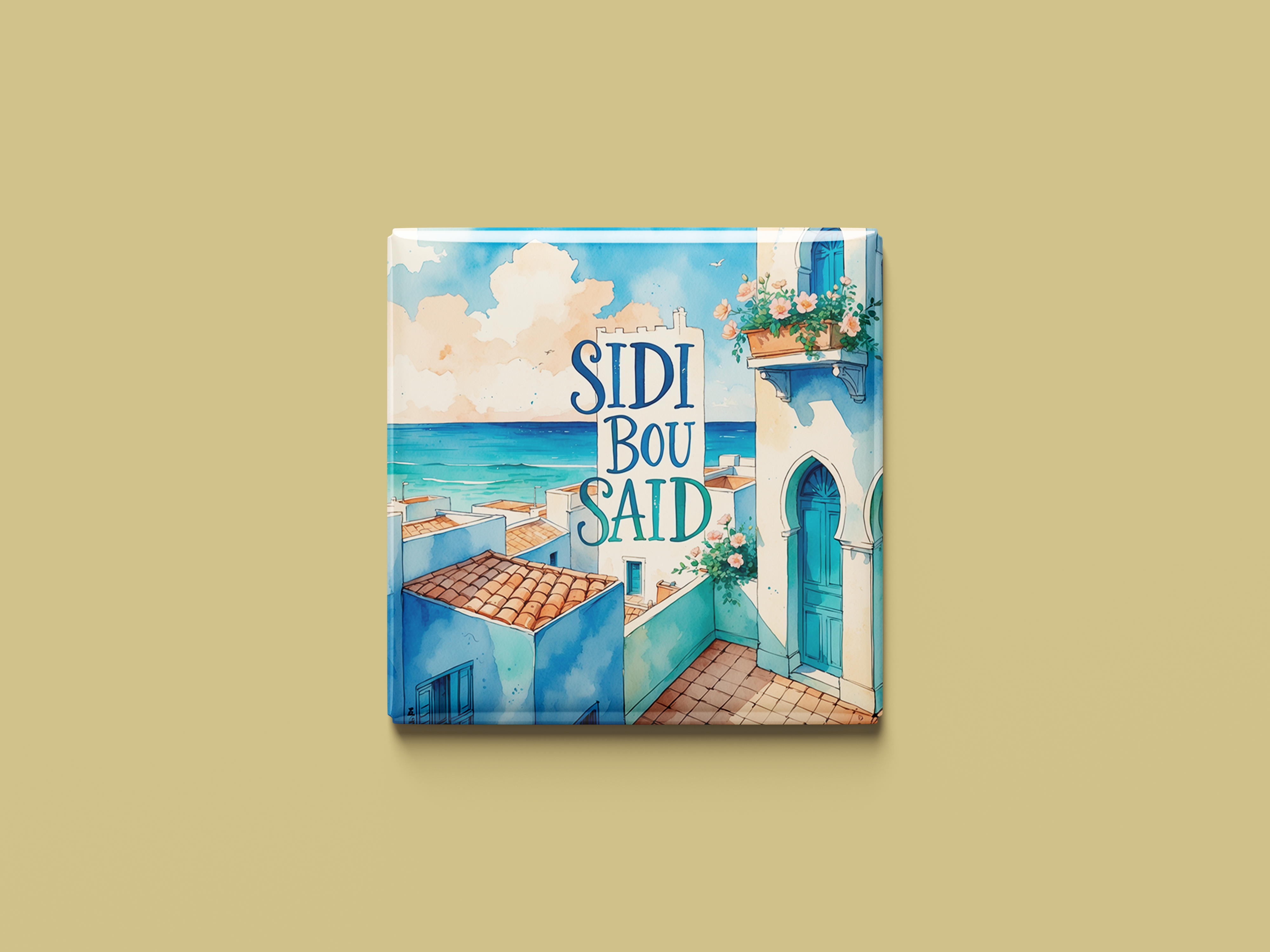 Magnetkollektion Sidi Bou Said