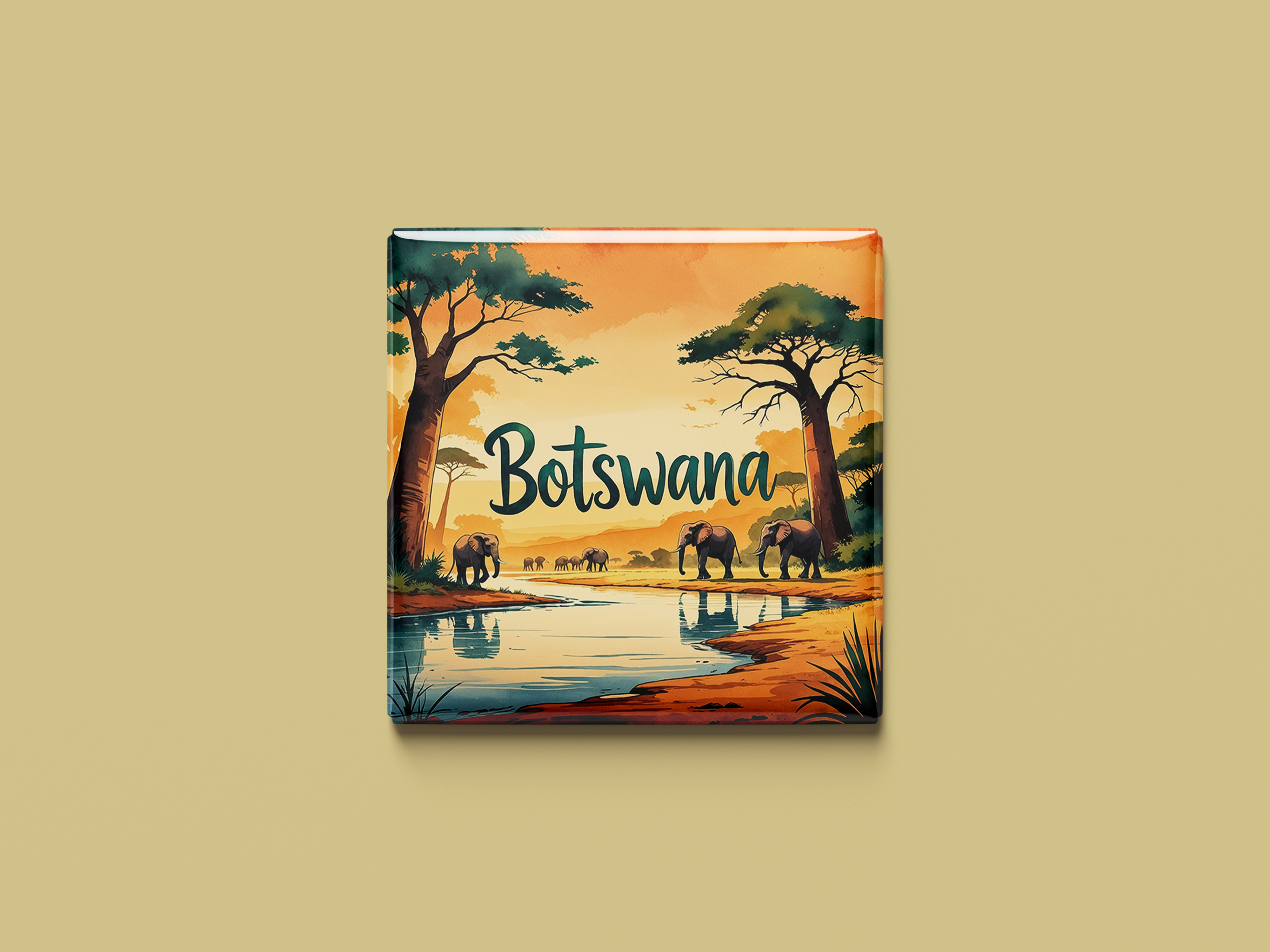 Botswana Magnetkollektion