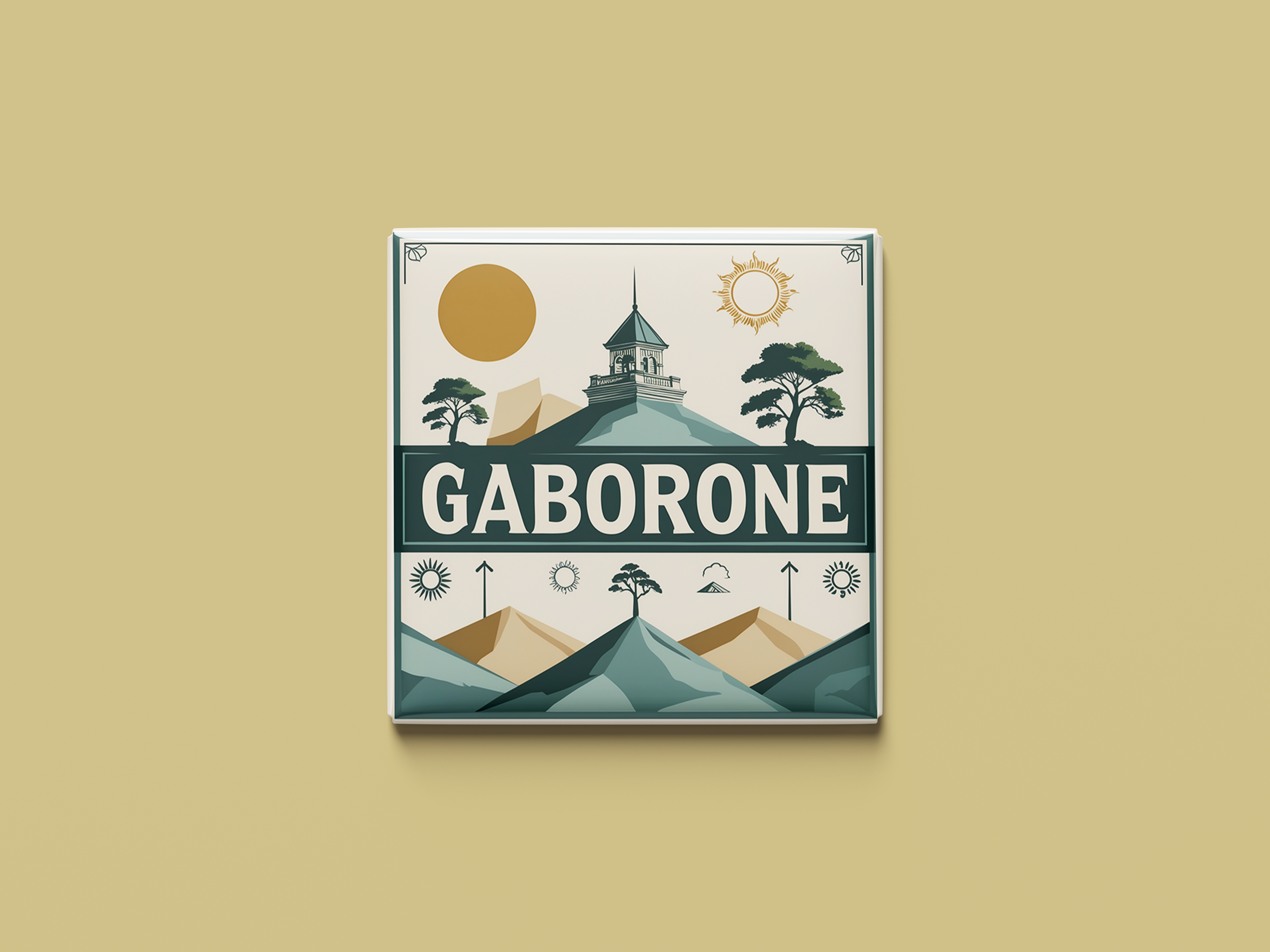 Magnetkollektion Gaborone