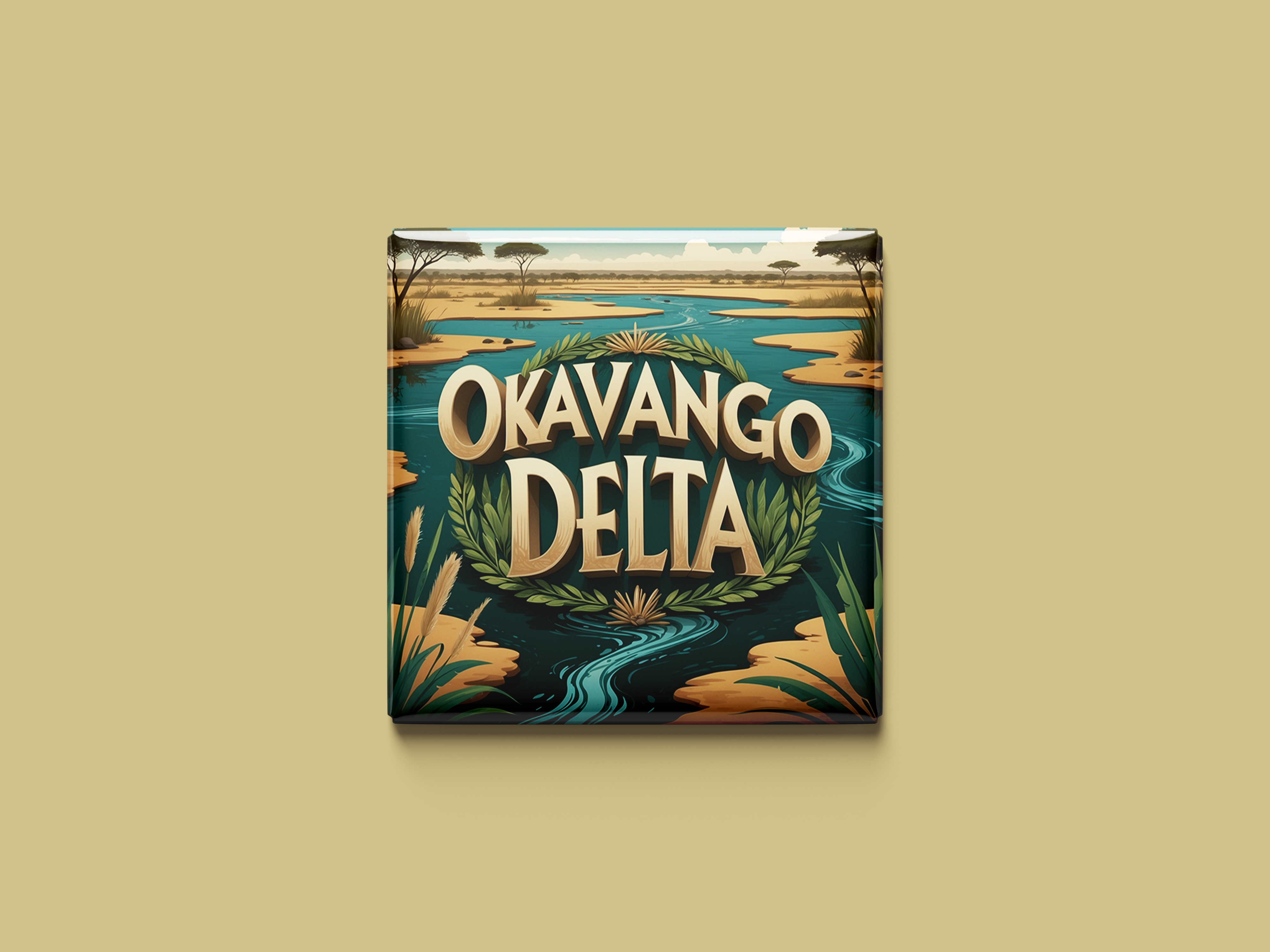 Magnetkollektion Okavango Delta