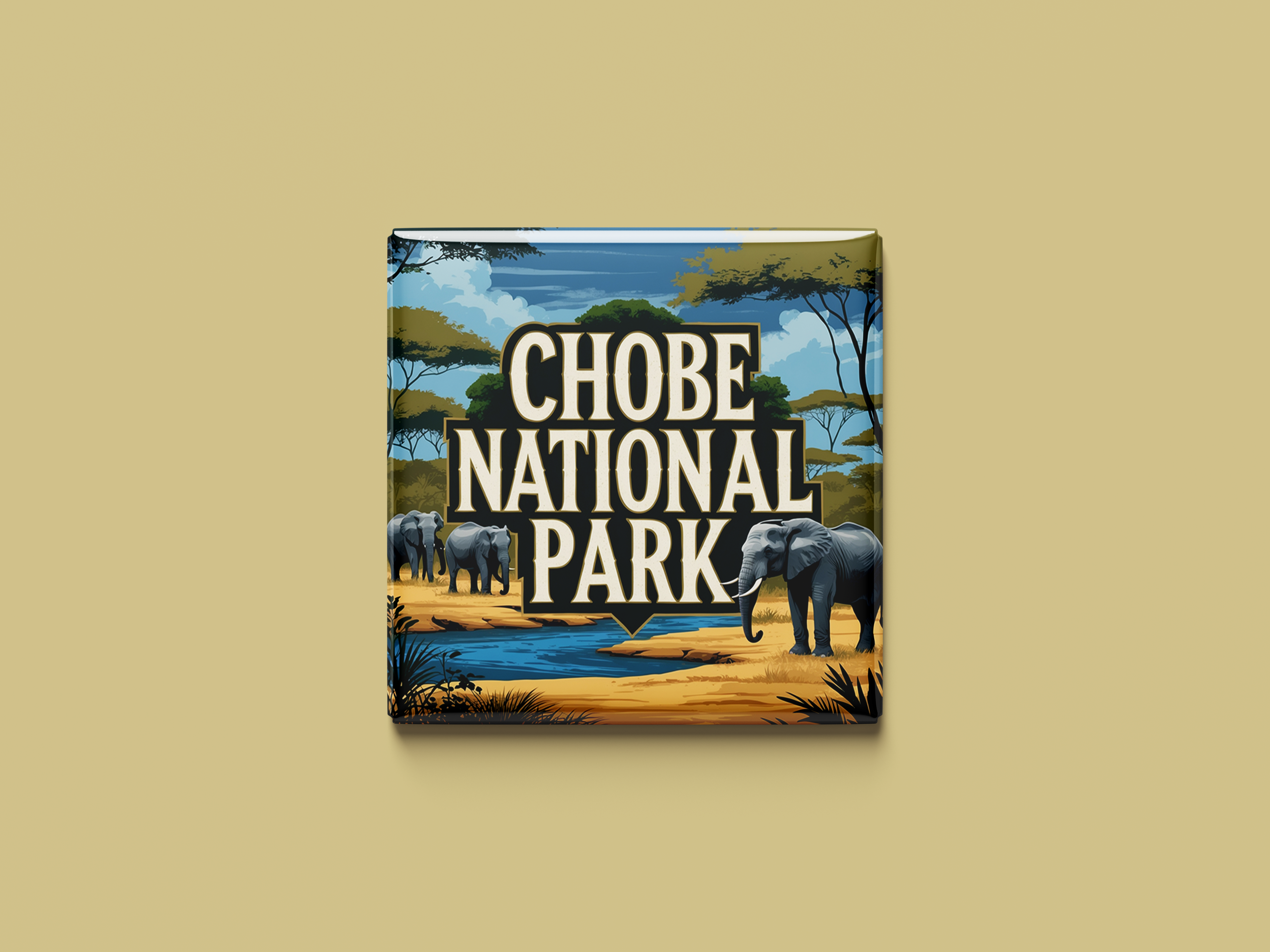 Magnetkollektion Chobe Nationalpark