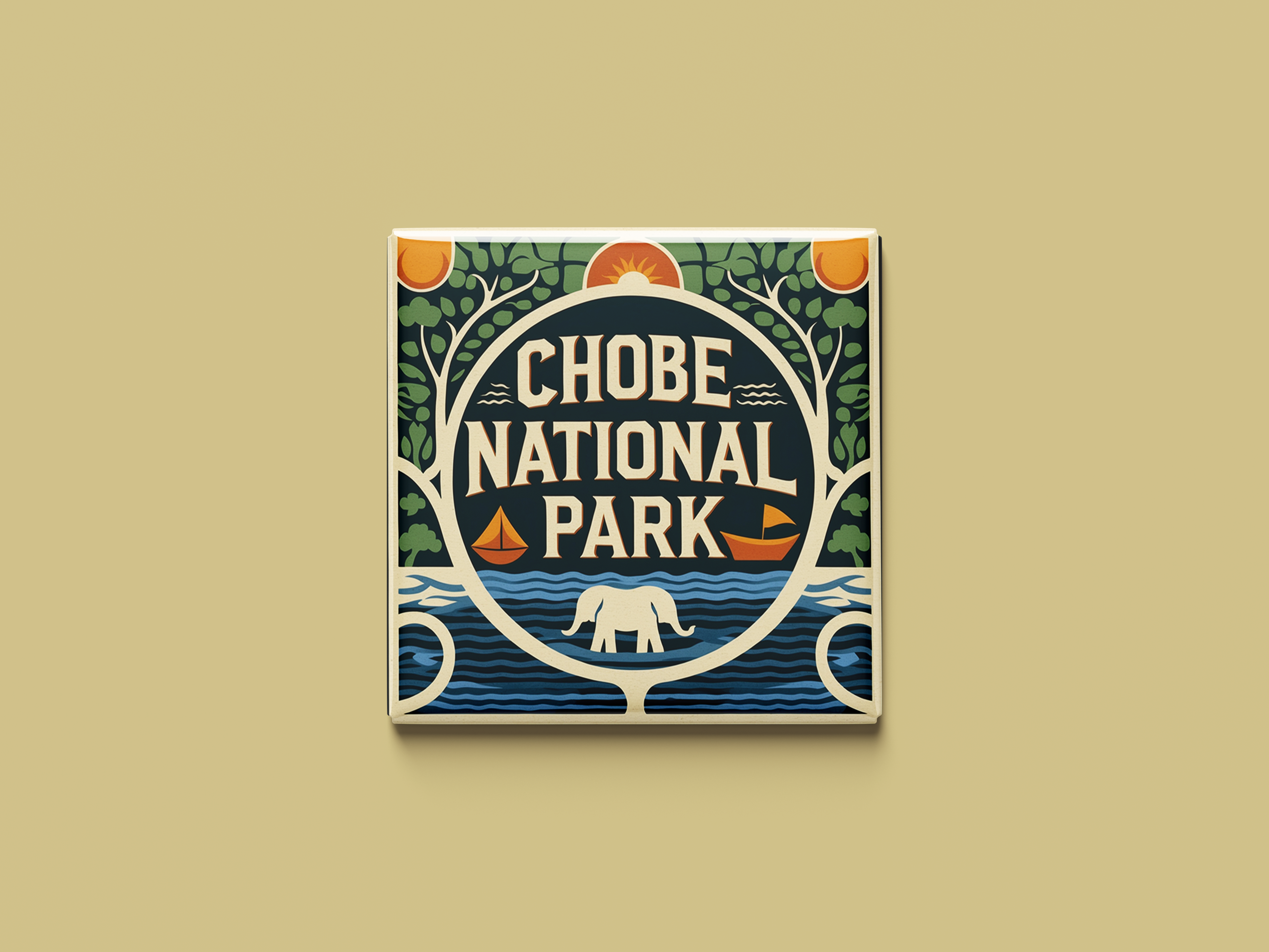 Magnetkollektion Chobe Nationalpark