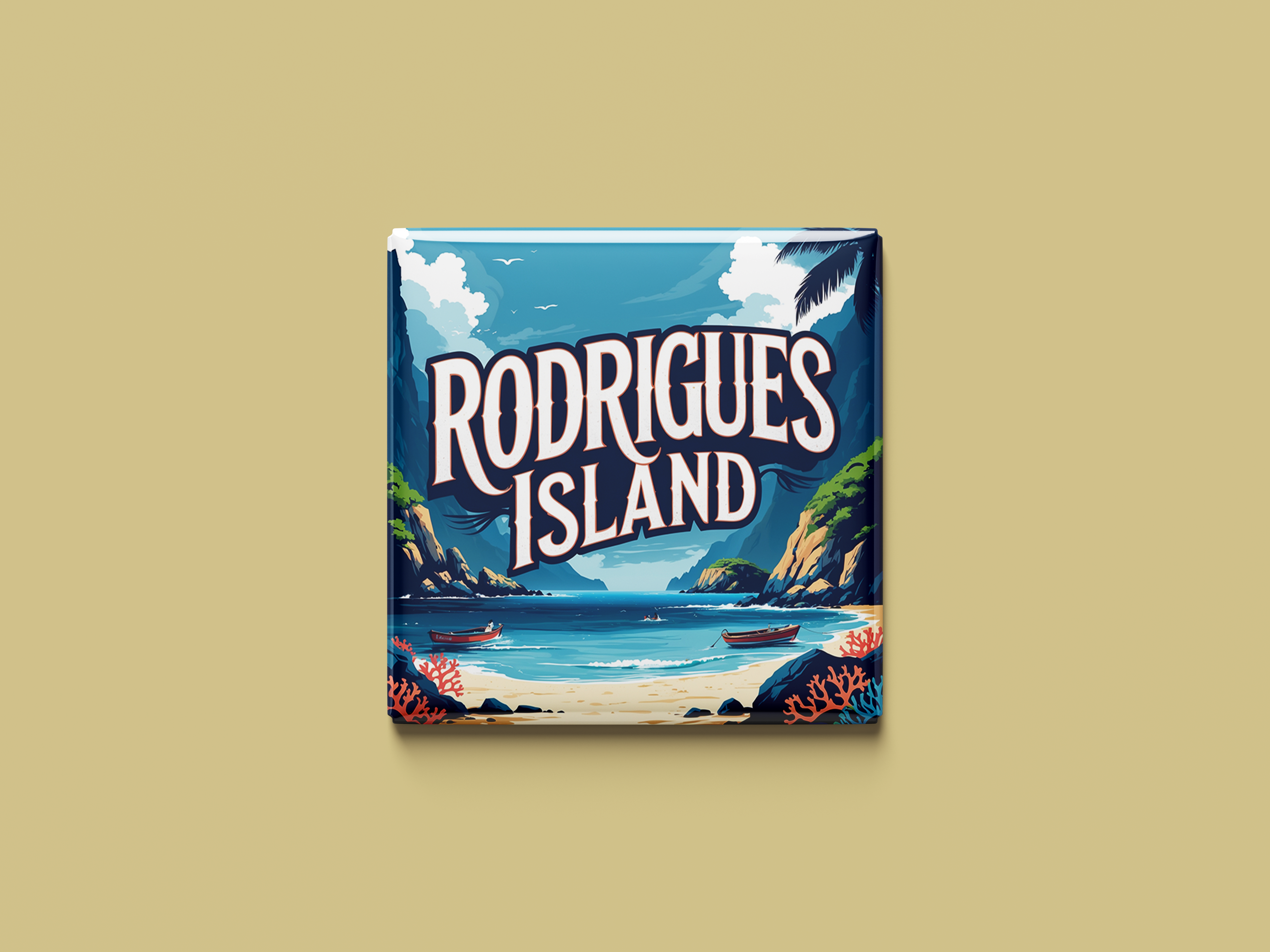 Magnetkollektion Rodrigues Island