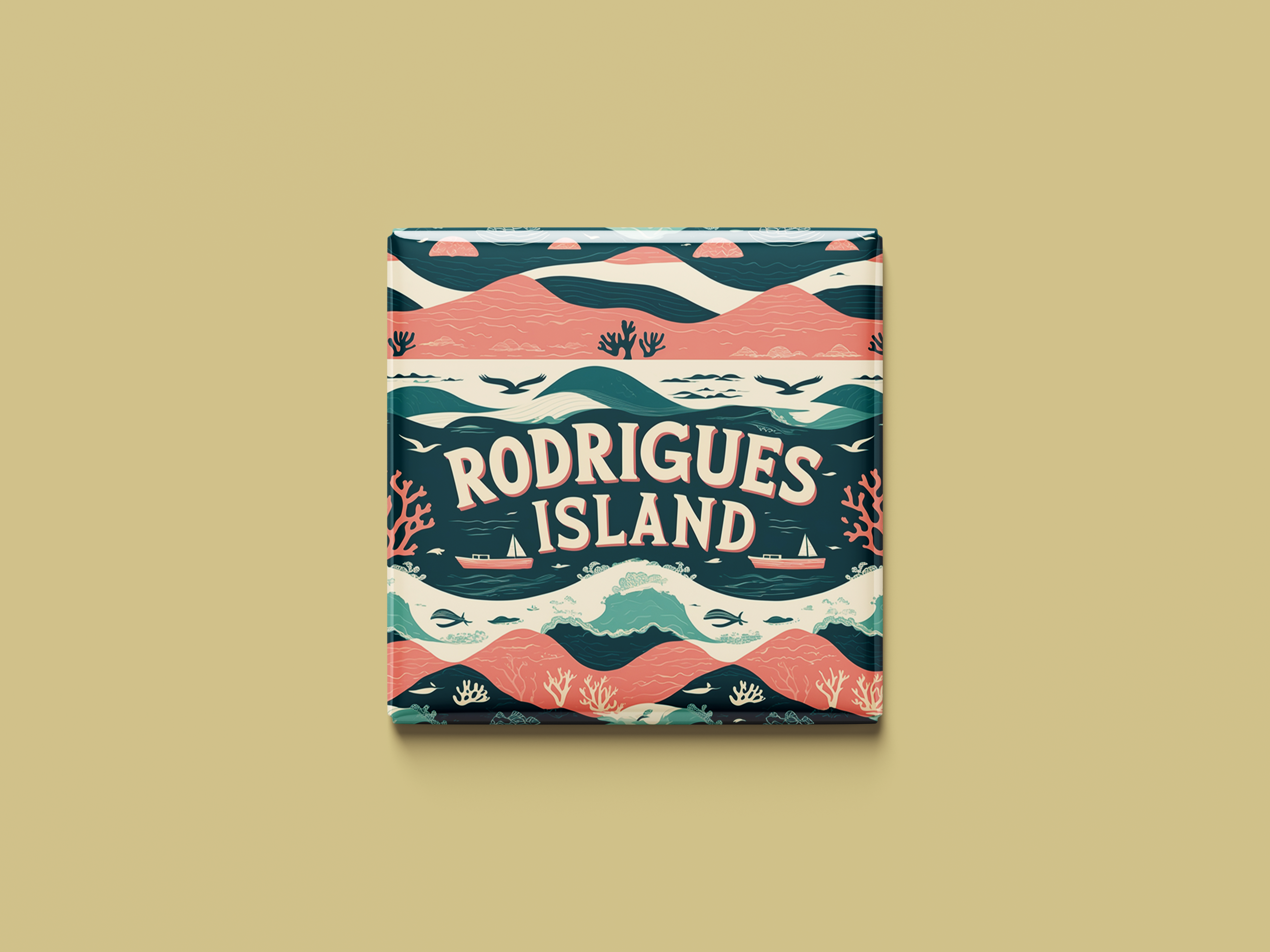 Magnetkollektion Rodrigues Island