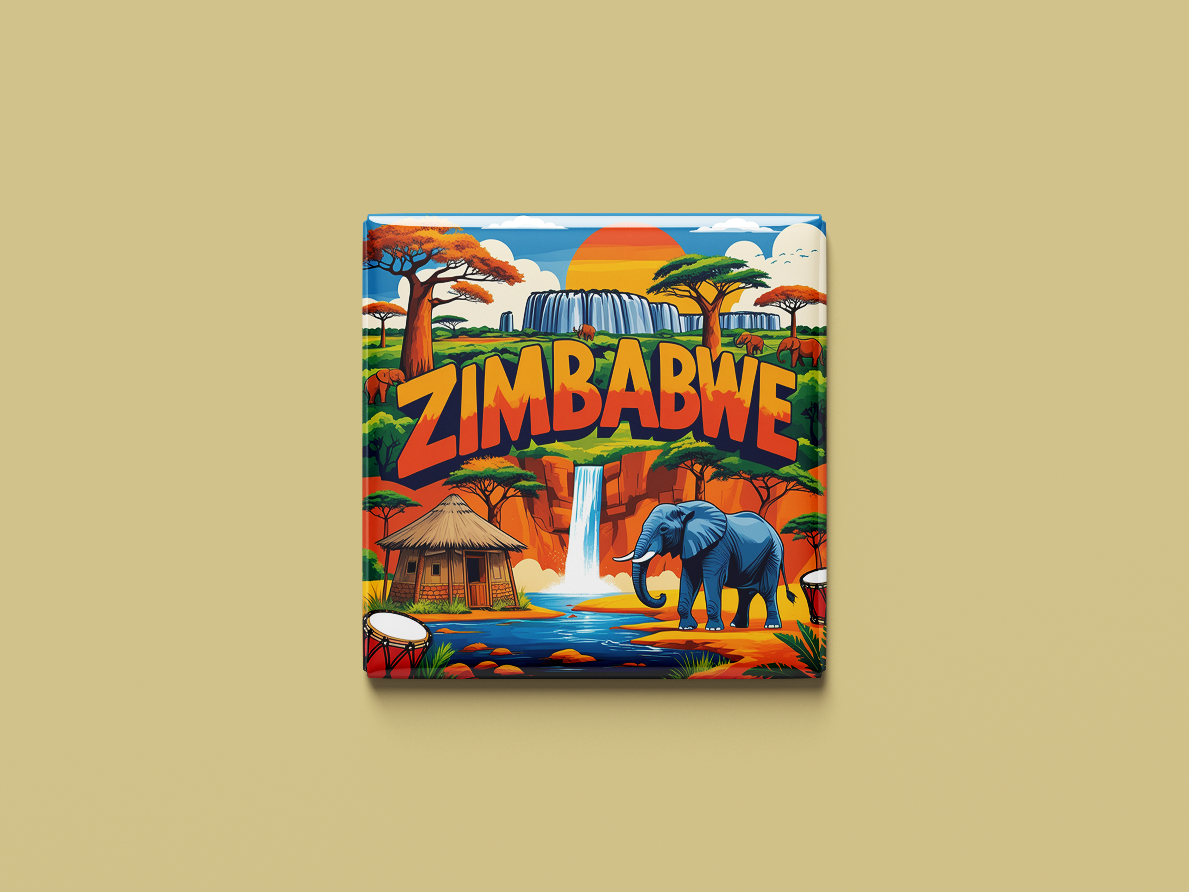 Zimbabwe Magnet Collection