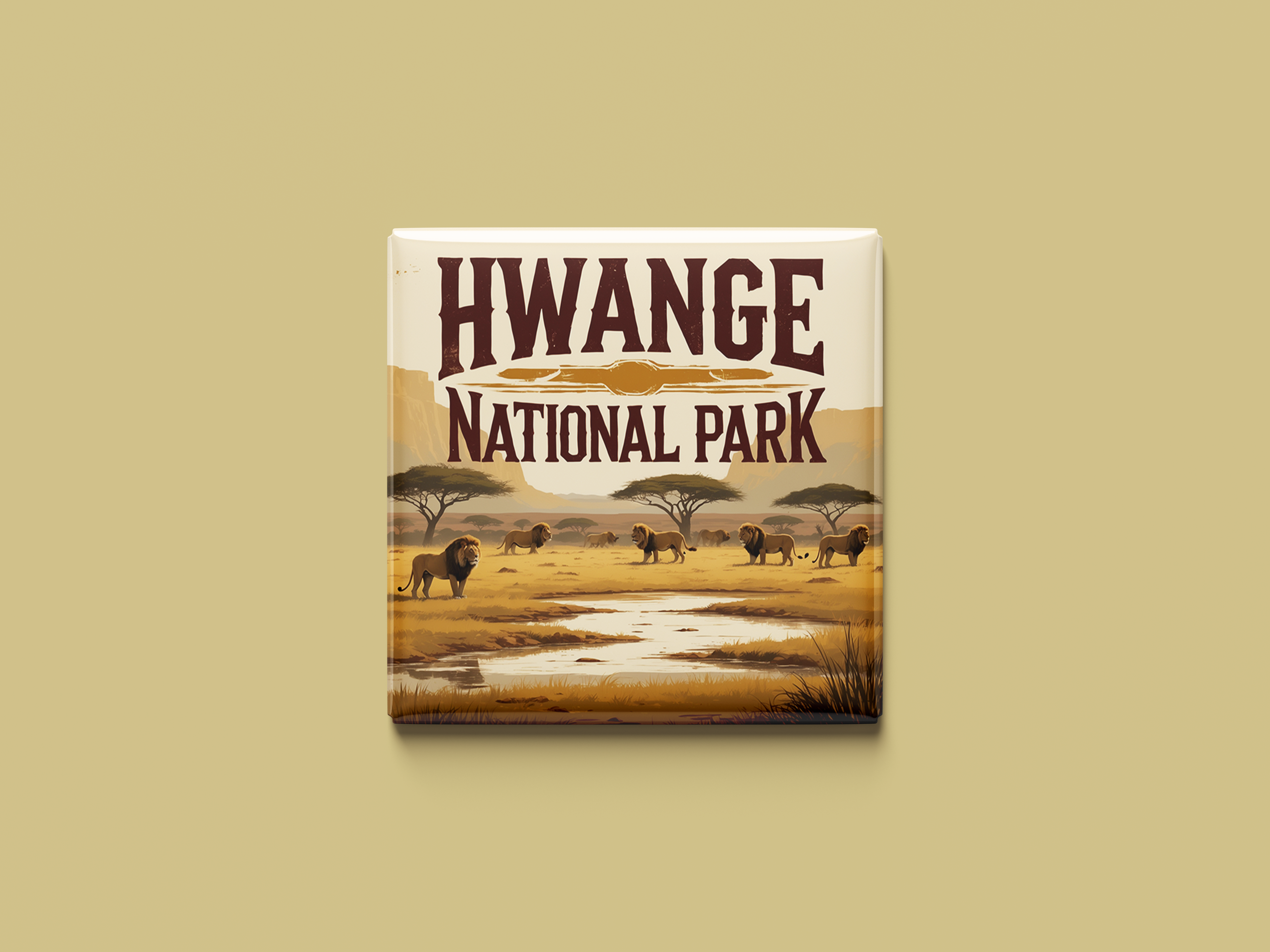 Magnetkollektion Hwange Nationalpark