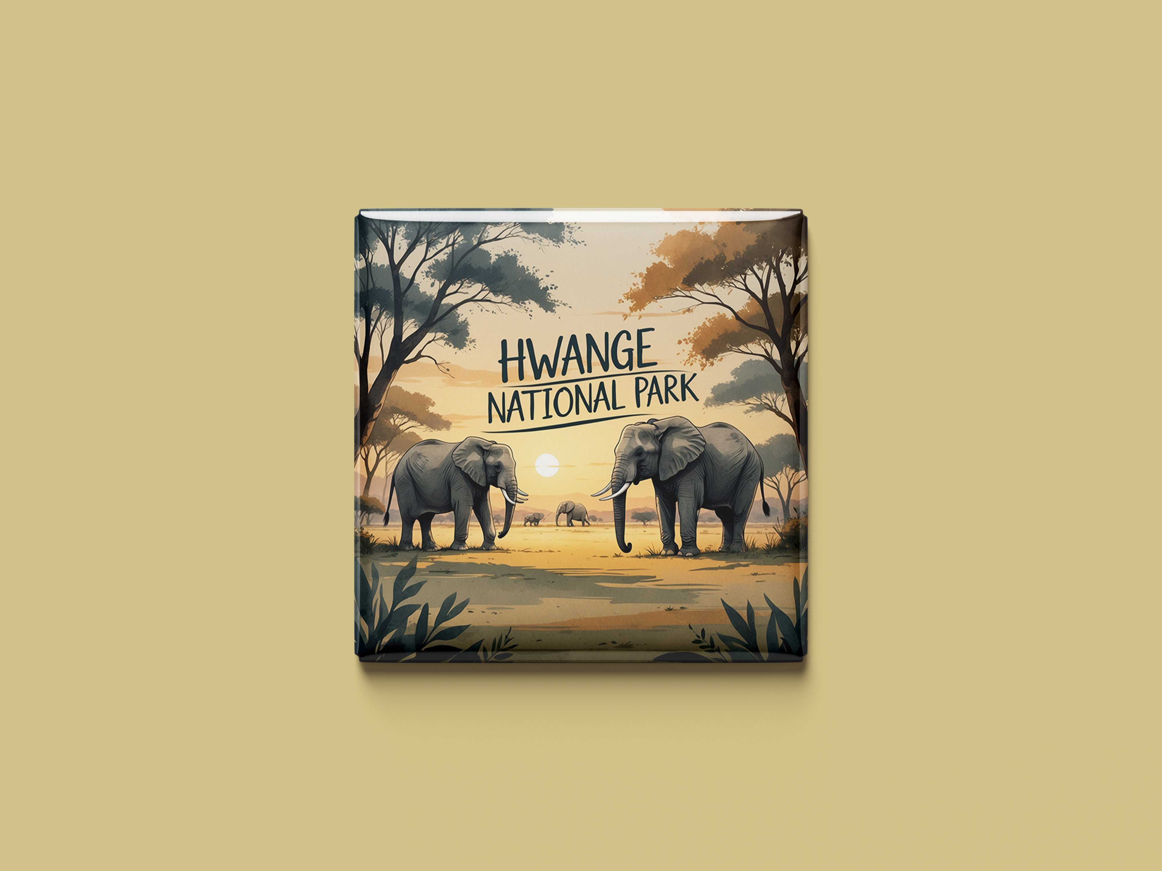 Magnetkollektion Hwange Nationalpark