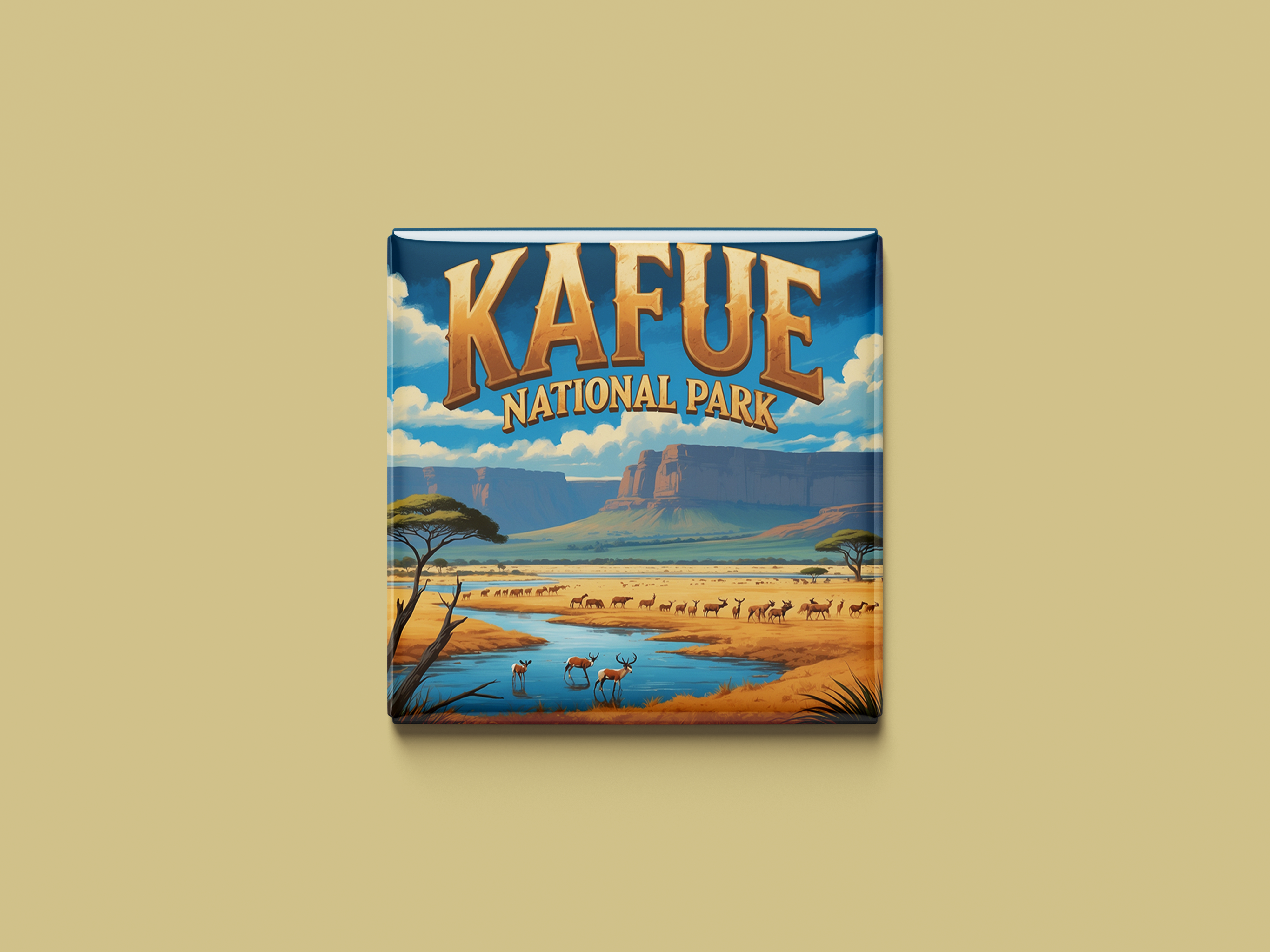 Magnetkollektion Kafue Nationalpark