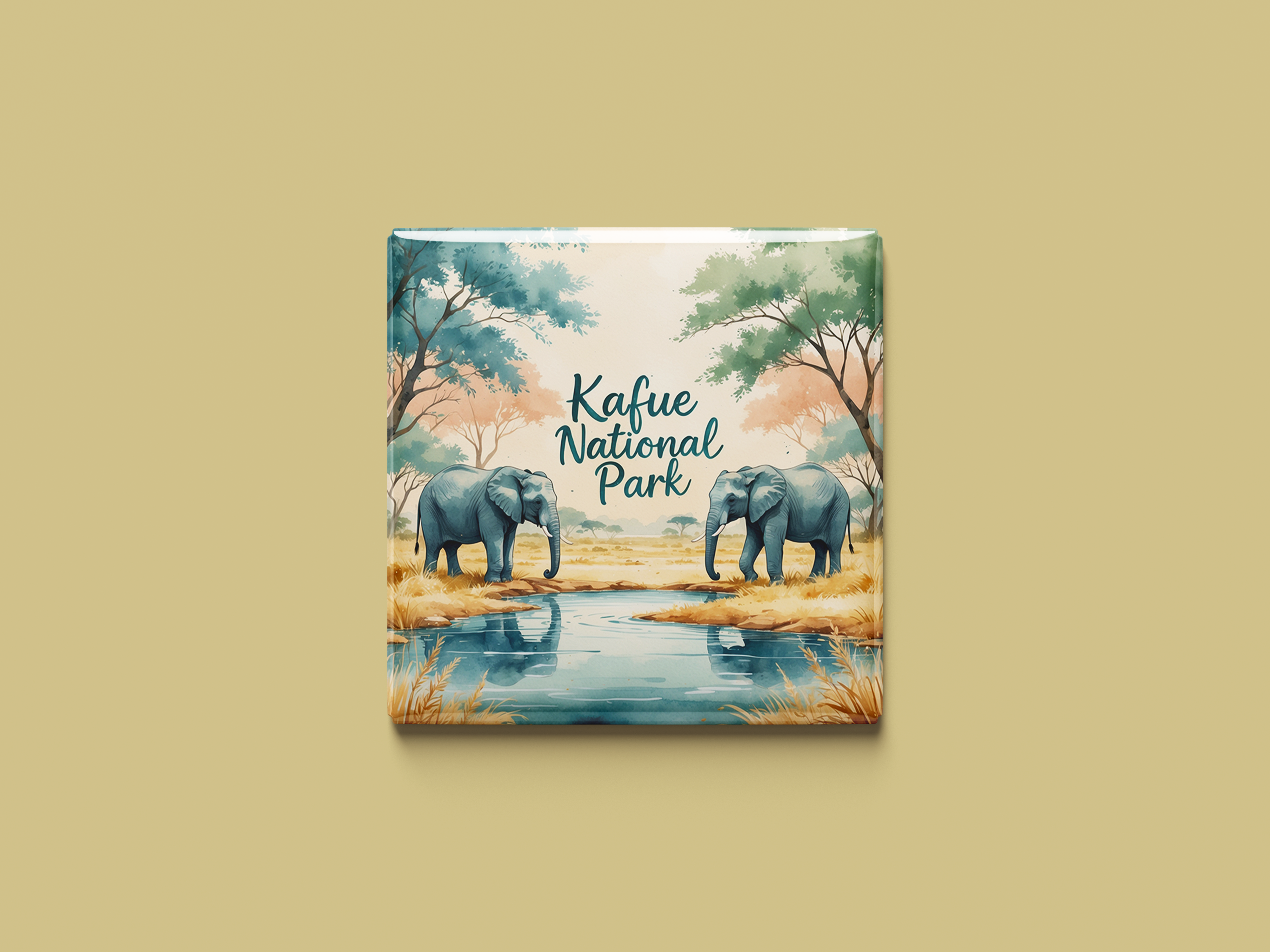 Magnetkollektion Kafue Nationalpark