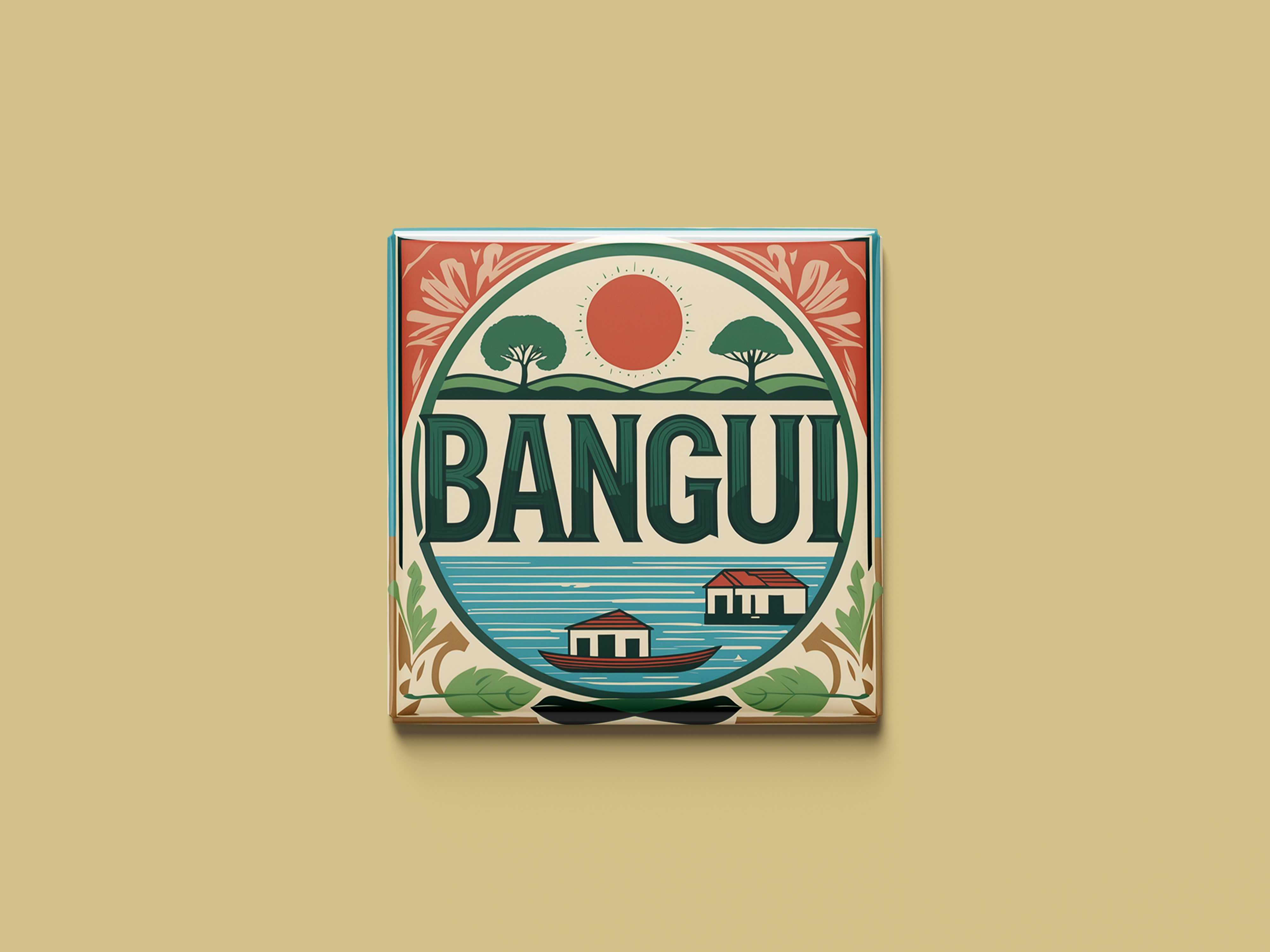Magnetkollektion Bangui